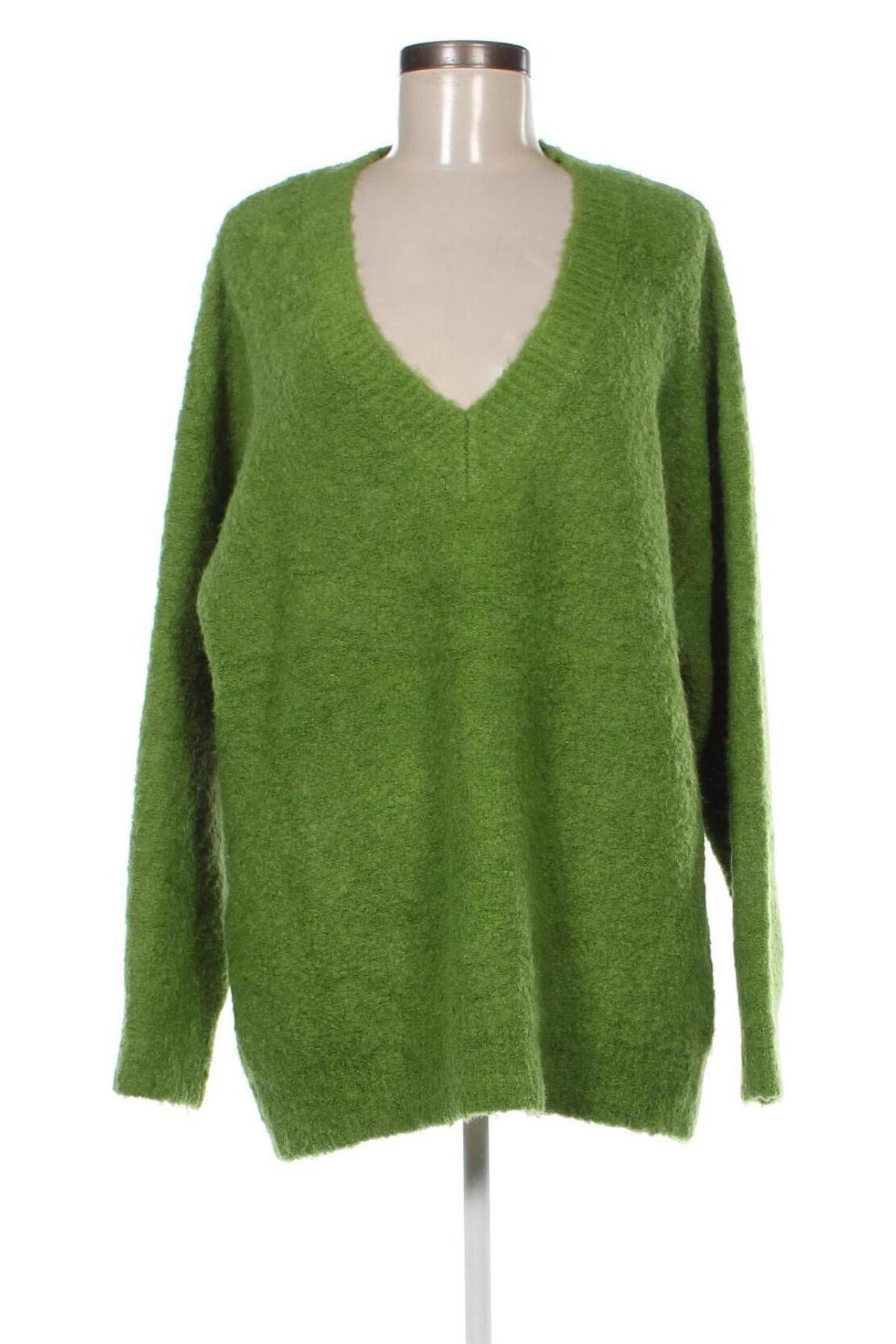 Дамски пуловер, Размер L, Цвят Зелен, Цена 15,95 лв.