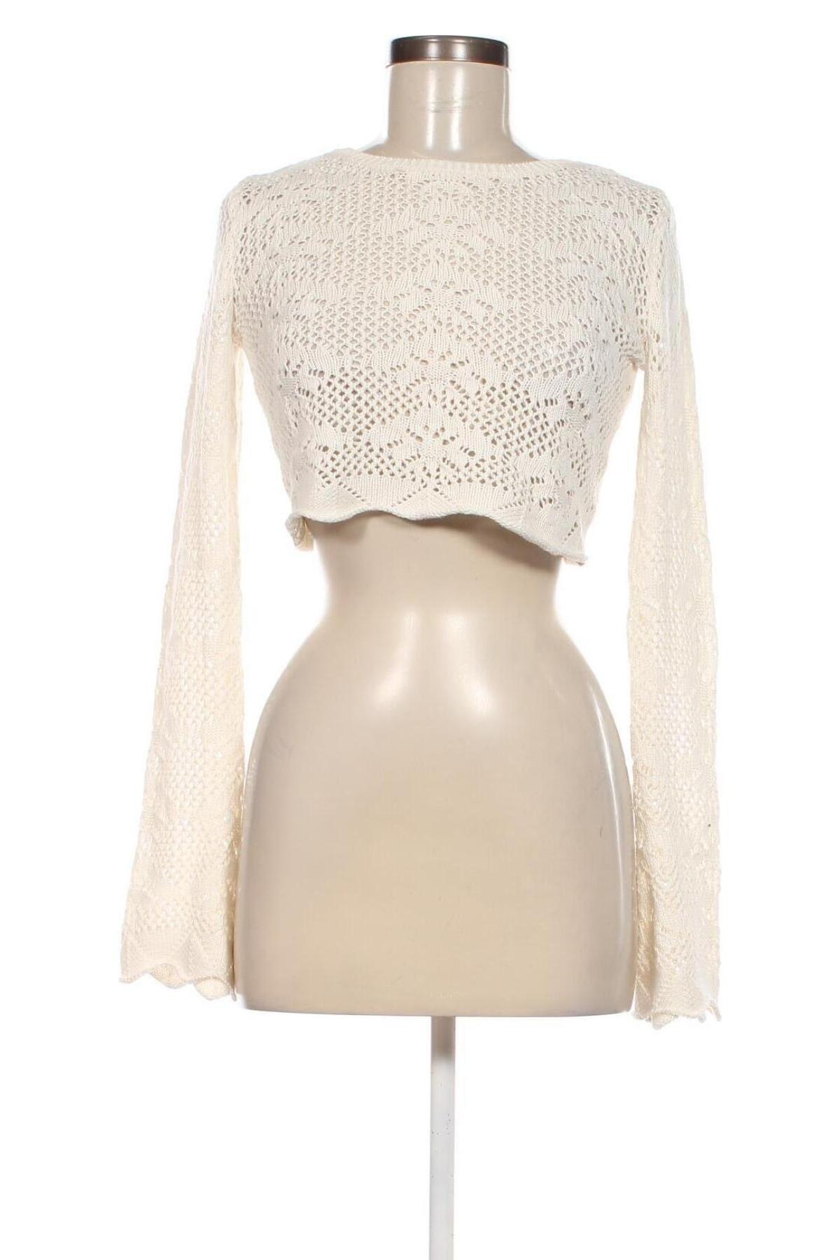 Γυναικείο πουλόβερ ABOUT YOU X MILLANE, Μέγεθος S, Χρώμα Λευκό, Τιμή 43,30 €