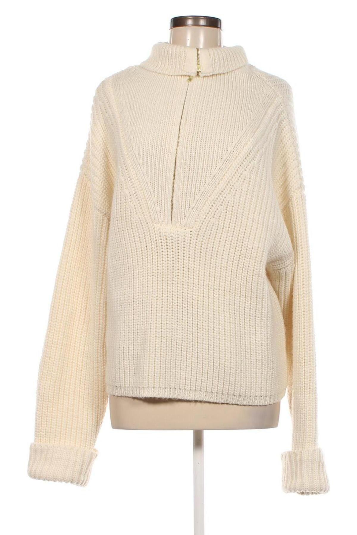 Дамски пуловер ABOUT YOU X MILLANE, Размер M, Цвят Екрю, Цена 98,00 лв.