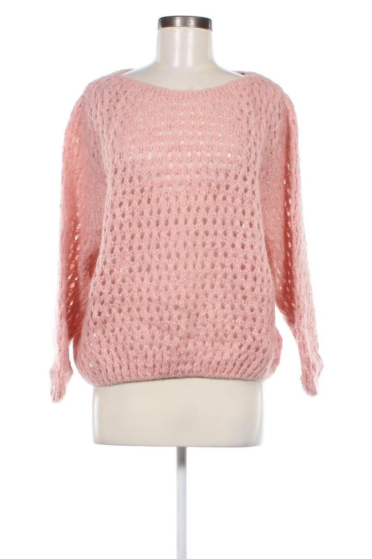 Дамски пуловер ANDROMEDE, Размер XL, Цвят Розов, Цена 18,85 лв.