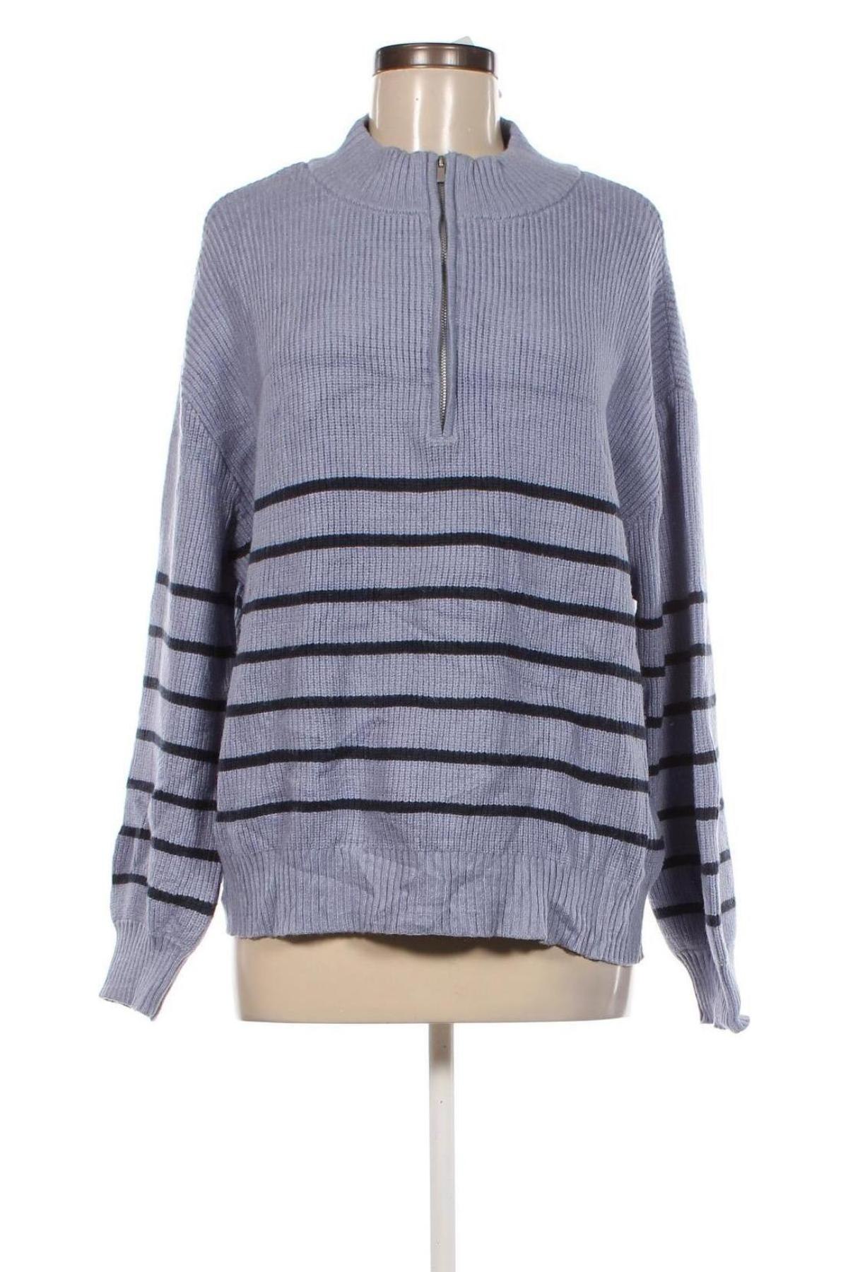 Дамски пуловер Anko, Размер M, Цвят Син, Цена 15,08 лв.