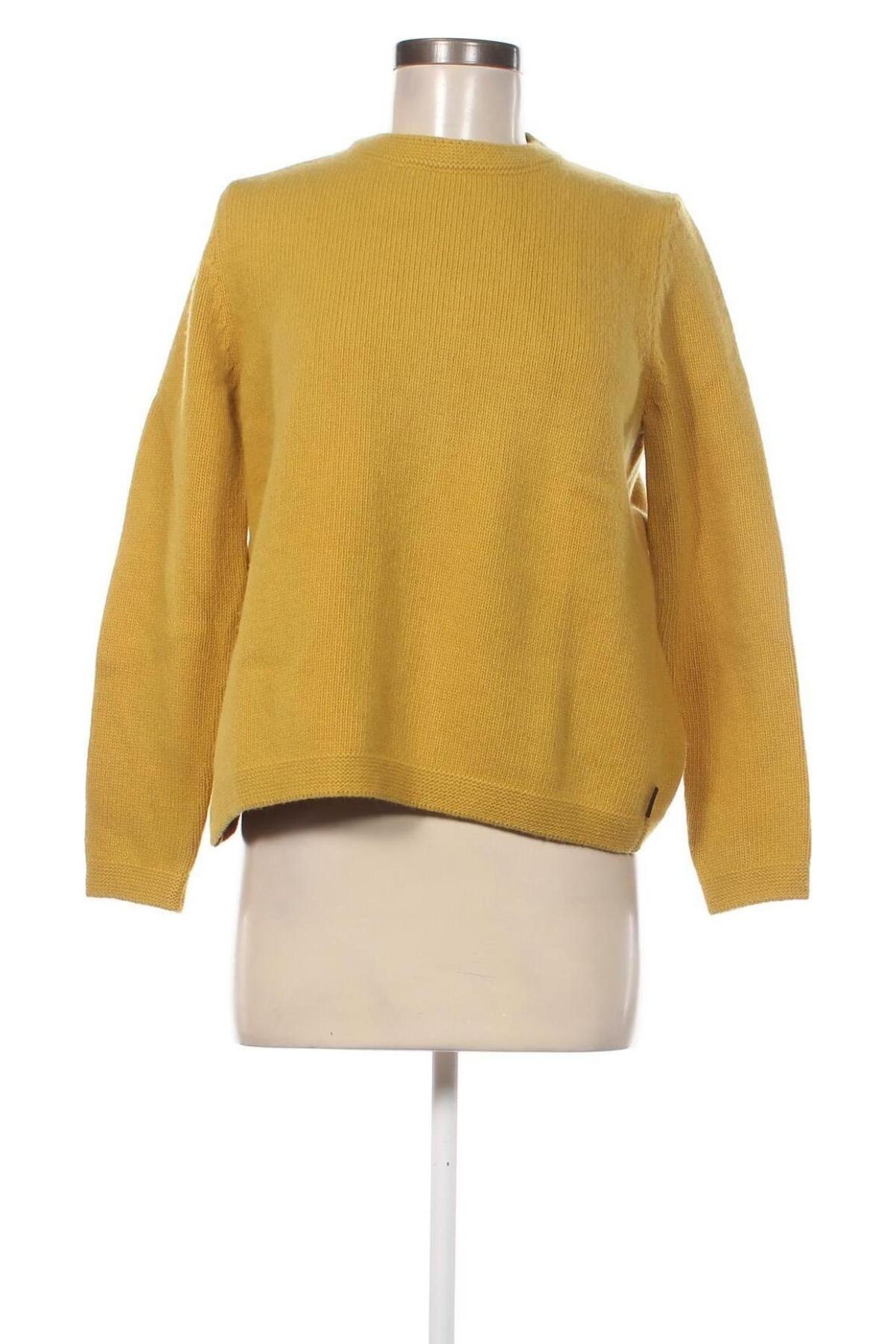Дамски пуловер Barbour, Размер M, Цвят Жълт, Цена 142,80 лв.