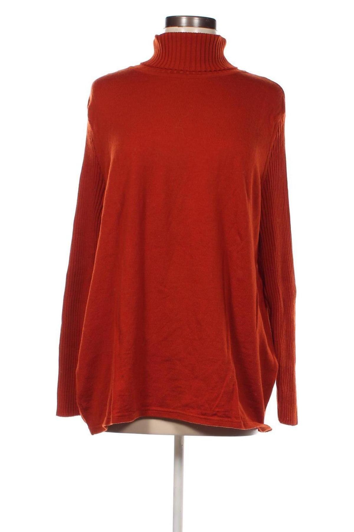 Γυναικείο πουλόβερ Basler, Μέγεθος XL, Χρώμα Κόκκινο, Τιμή 26,85 €