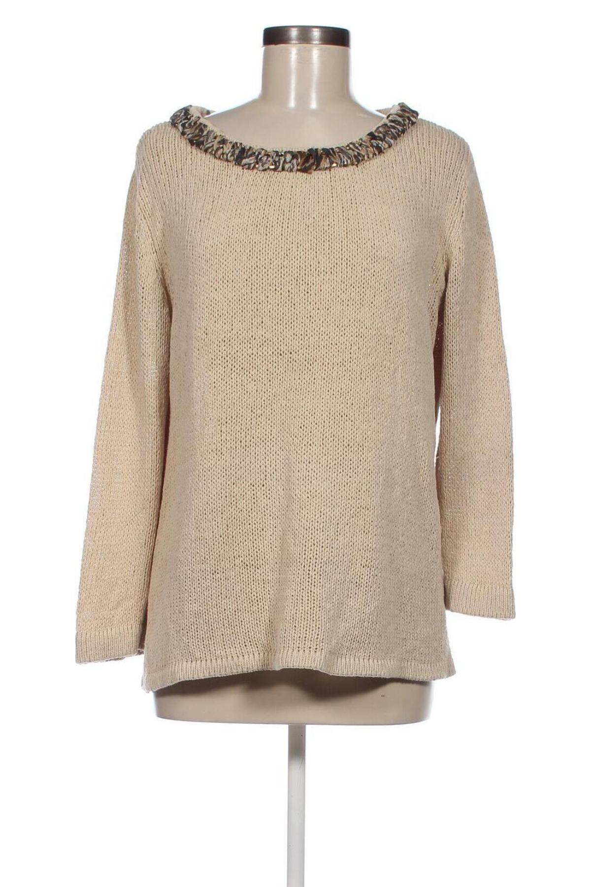 Γυναικείο πουλόβερ Best Connections, Μέγεθος L, Χρώμα  Μπέζ, Τιμή 9,87 €
