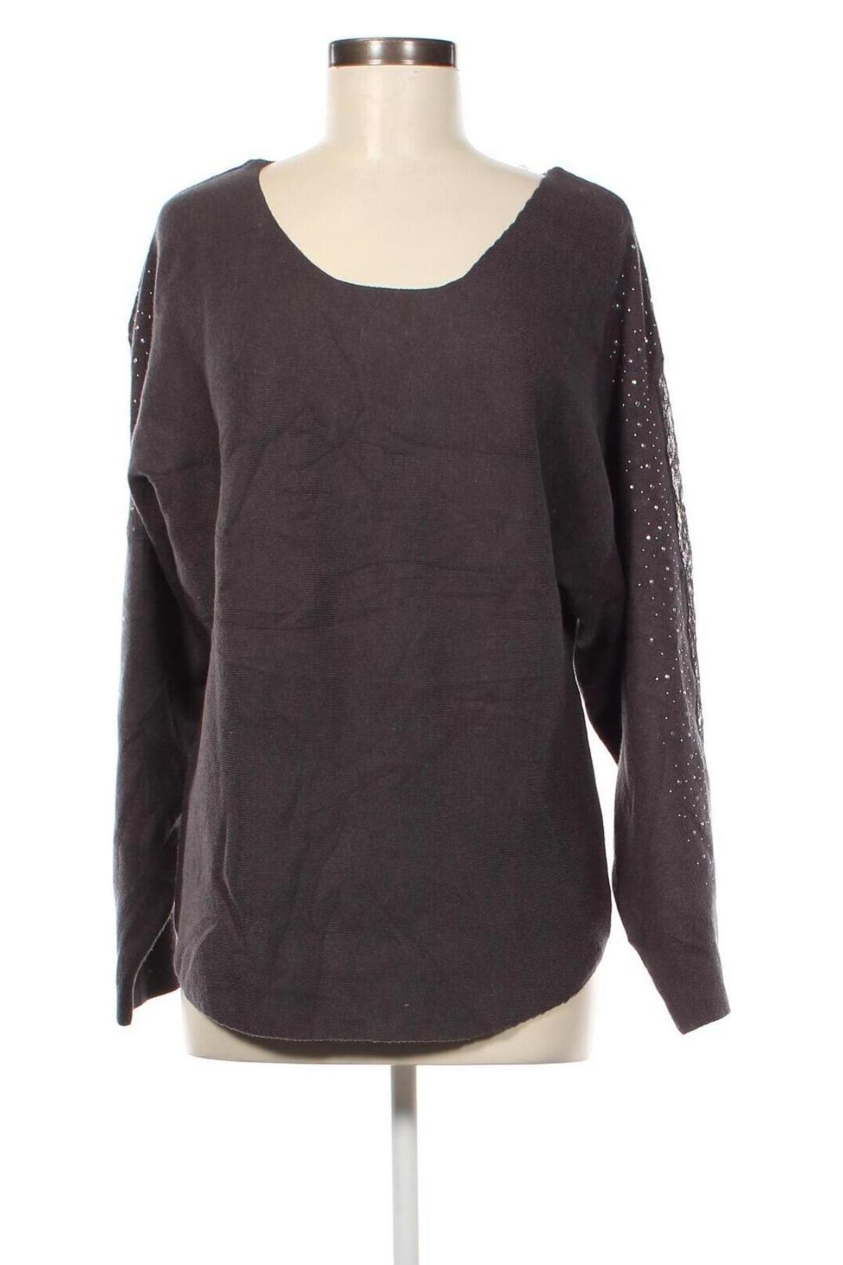 Γυναικείο πουλόβερ Blind Date, Μέγεθος L, Χρώμα Γκρί, Τιμή 9,33 €