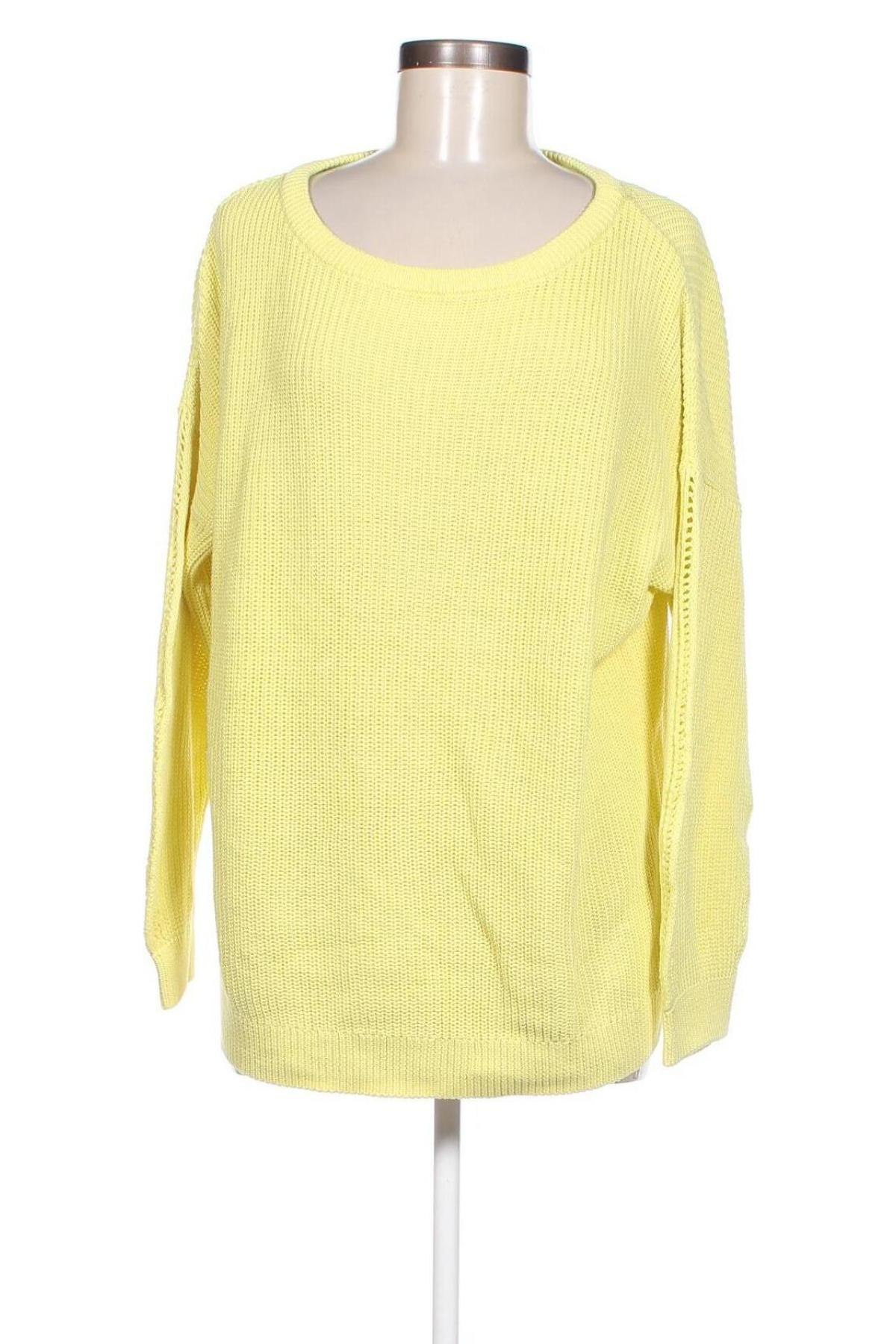 Дамски пуловер Bpc Bonprix Collection, Размер XL, Цвят Жълт, Цена 18,85 лв.