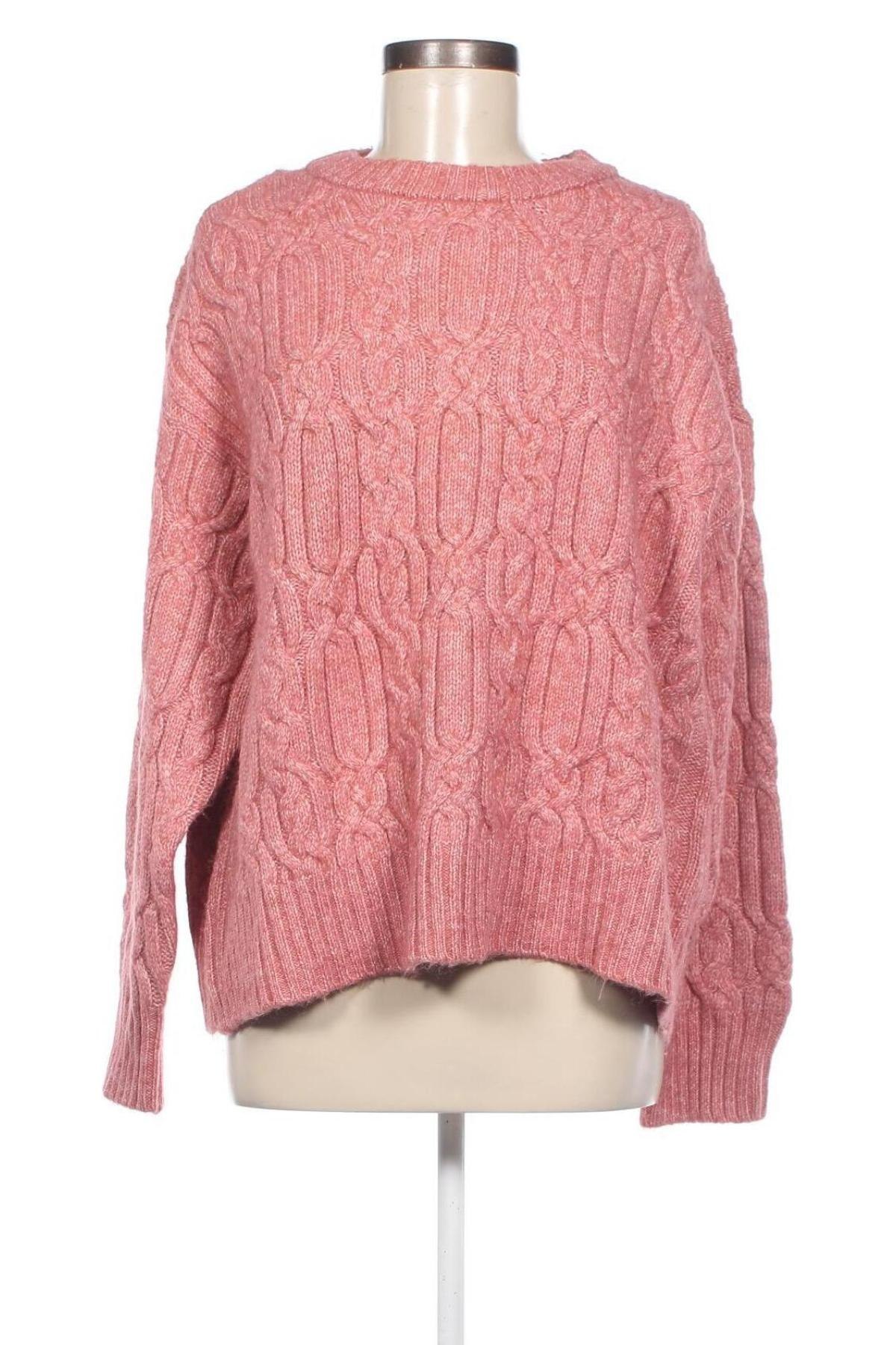 Дамски пуловер C&A, Размер XL, Цвят Розов, Цена 17,98 лв.