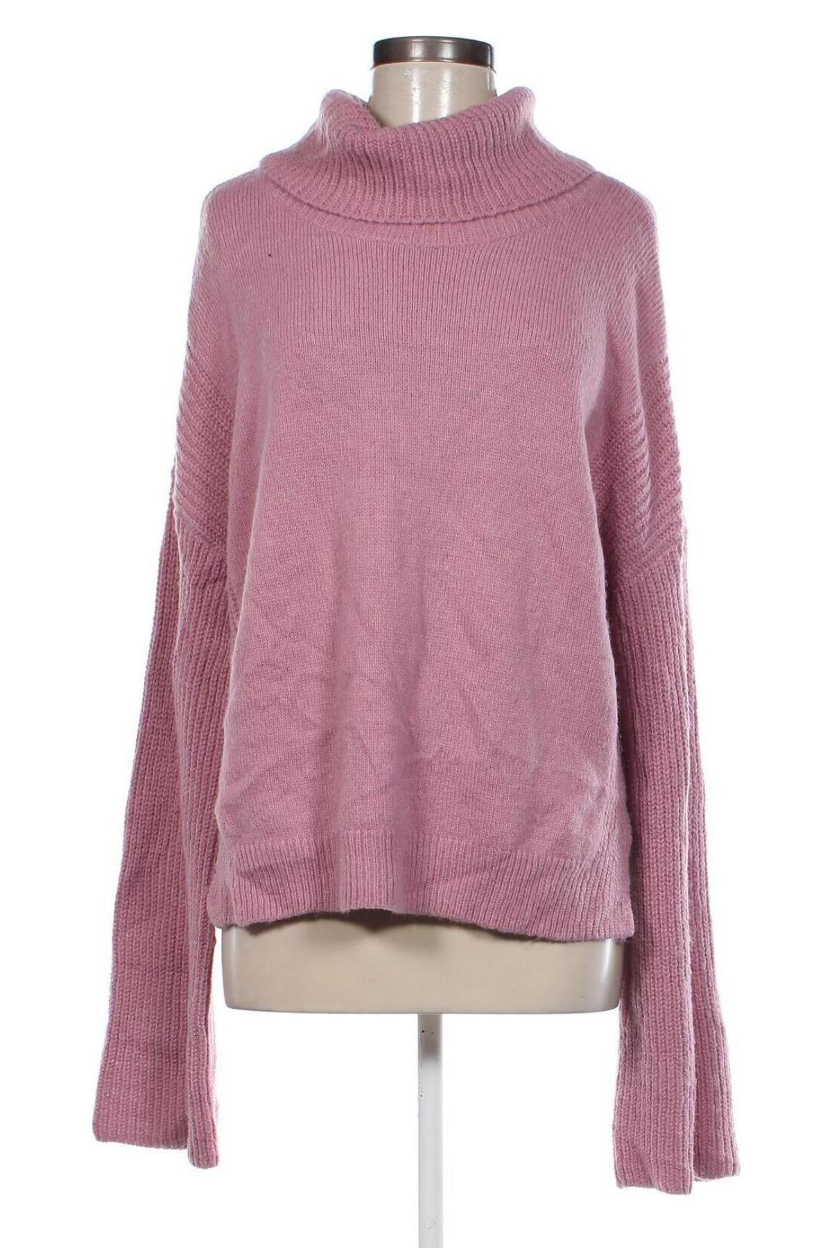 Damski sweter Calvin Klein Jeans, Rozmiar XL, Kolor Różowy, Cena 196,71 zł