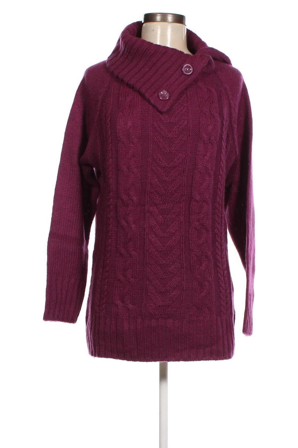 Γυναικείο πουλόβερ Canda, Μέγεθος L, Χρώμα Βιολετί, Τιμή 9,33 €