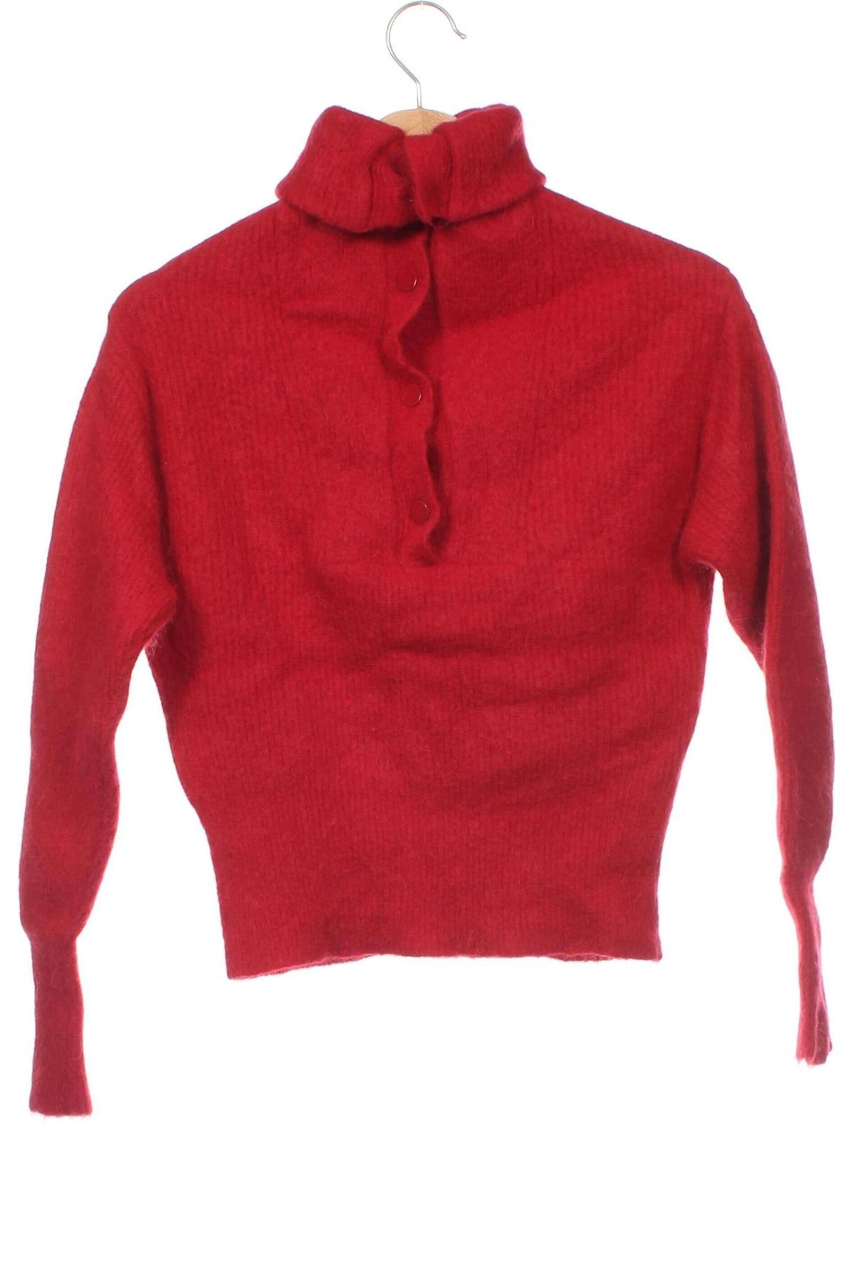 Дамски пуловер Caroll, Размер XS, Цвят Червен, Цена 43,40 лв.