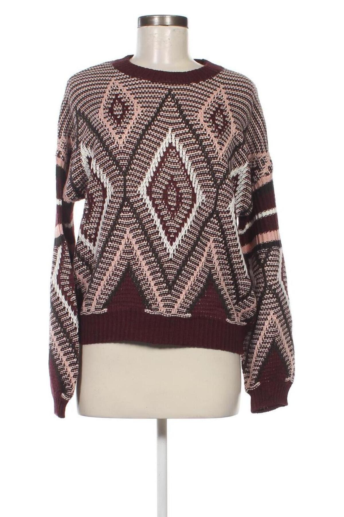 Дамски пуловер Clockhouse, Размер M, Цвят Многоцветен, Цена 15,08 лв.