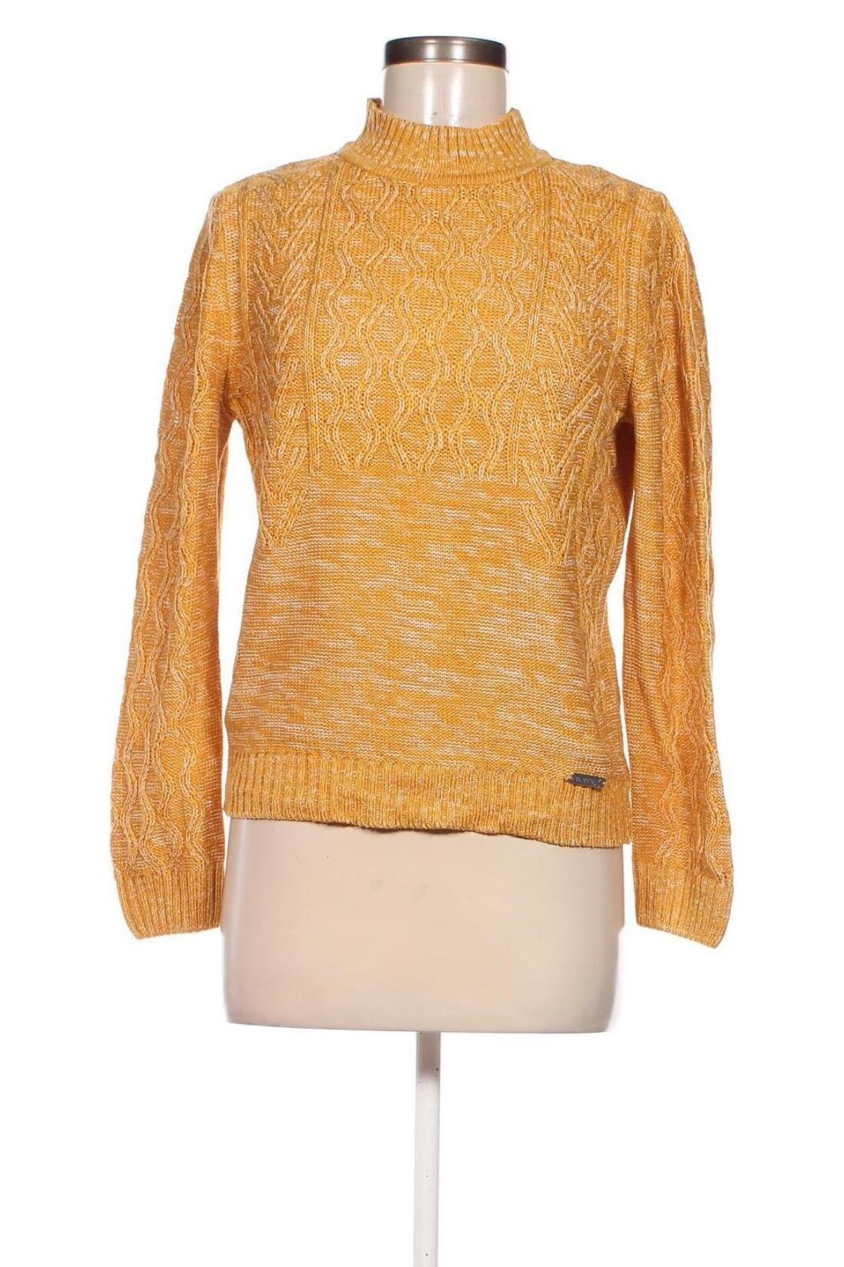 Дамски пуловер Collection L, Размер M, Цвят Жълт, Цена 15,08 лв.
