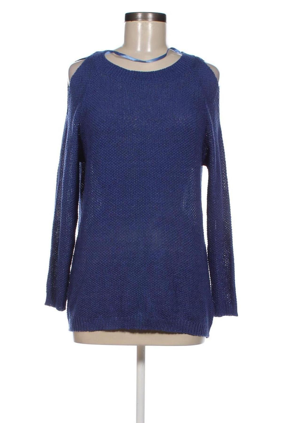Γυναικείο πουλόβερ Colours Of The World, Μέγεθος L, Χρώμα Μπλέ, Τιμή 9,87 €