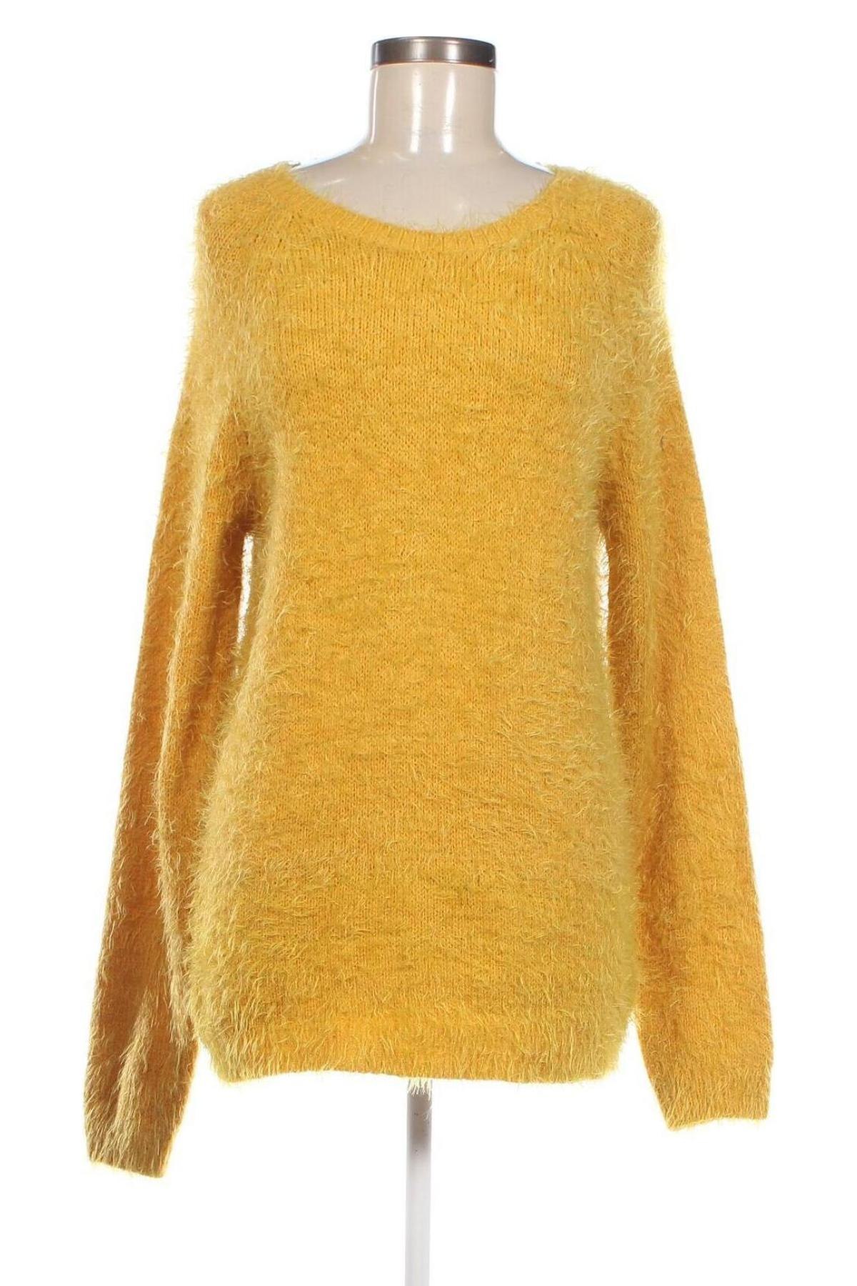 Γυναικείο πουλόβερ Colours Of The World, Μέγεθος M, Χρώμα Κίτρινο, Τιμή 9,87 €