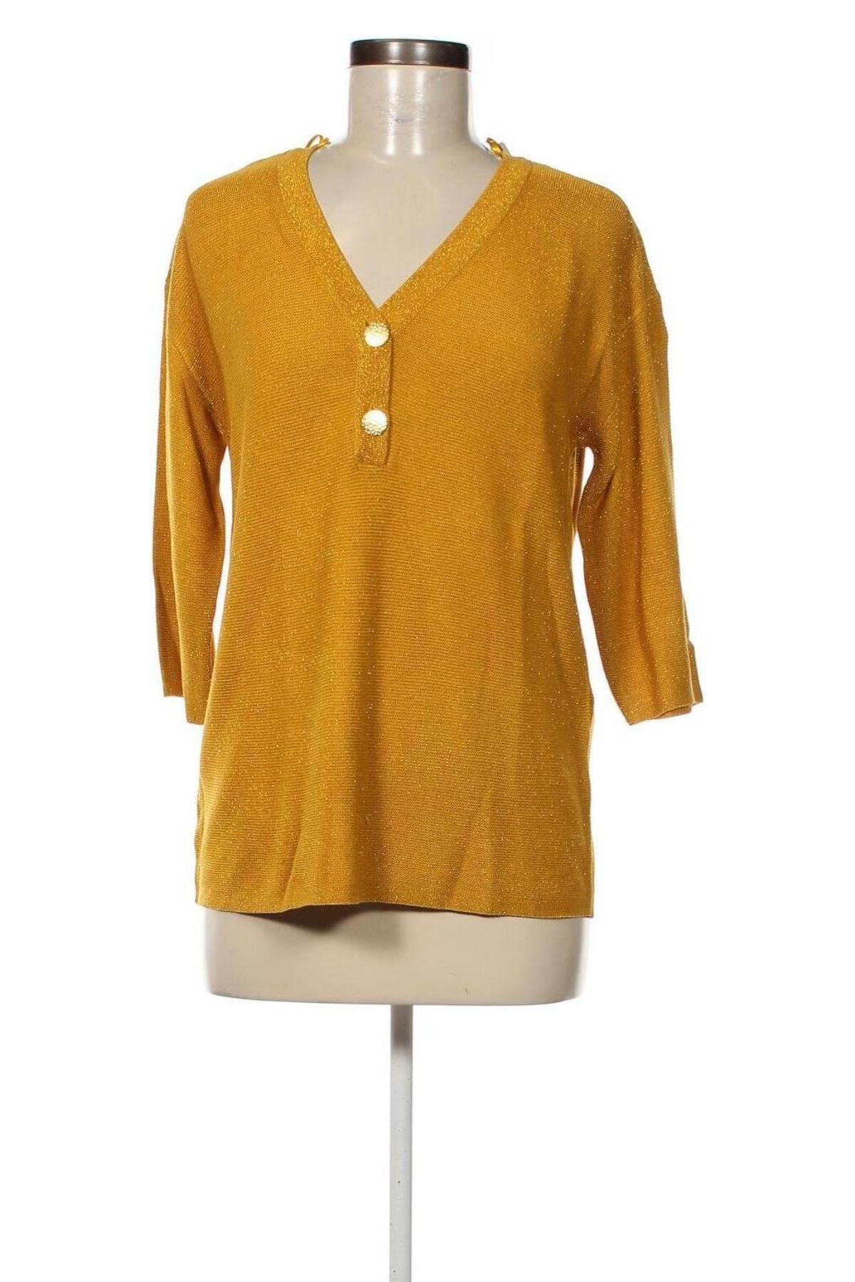 Γυναικείο πουλόβερ Cortefiel, Μέγεθος M, Χρώμα Κίτρινο, Τιμή 28,76 €