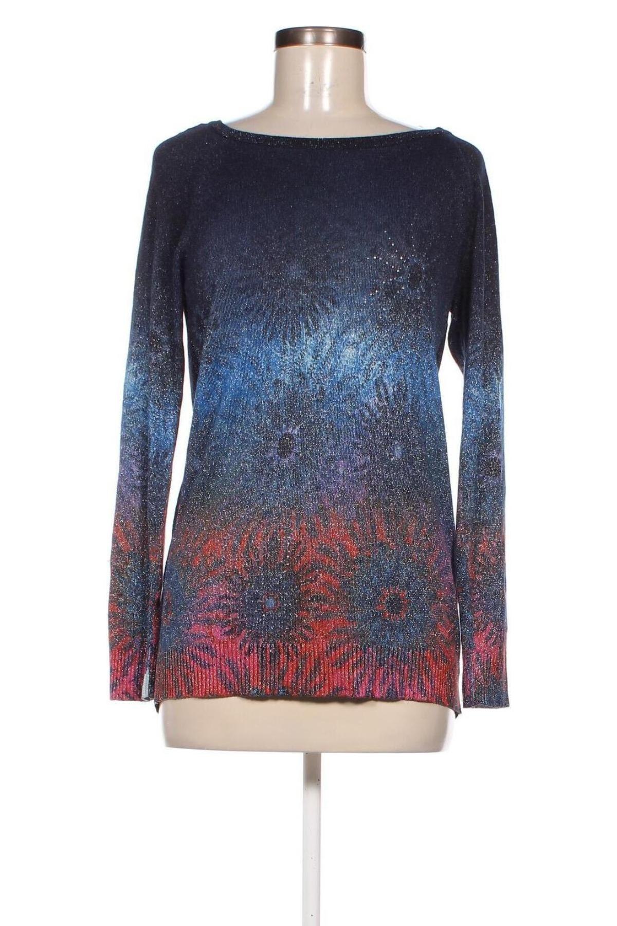 Дамски пуловер Desigual, Размер M, Цвят Многоцветен, Цена 77,99 лв.