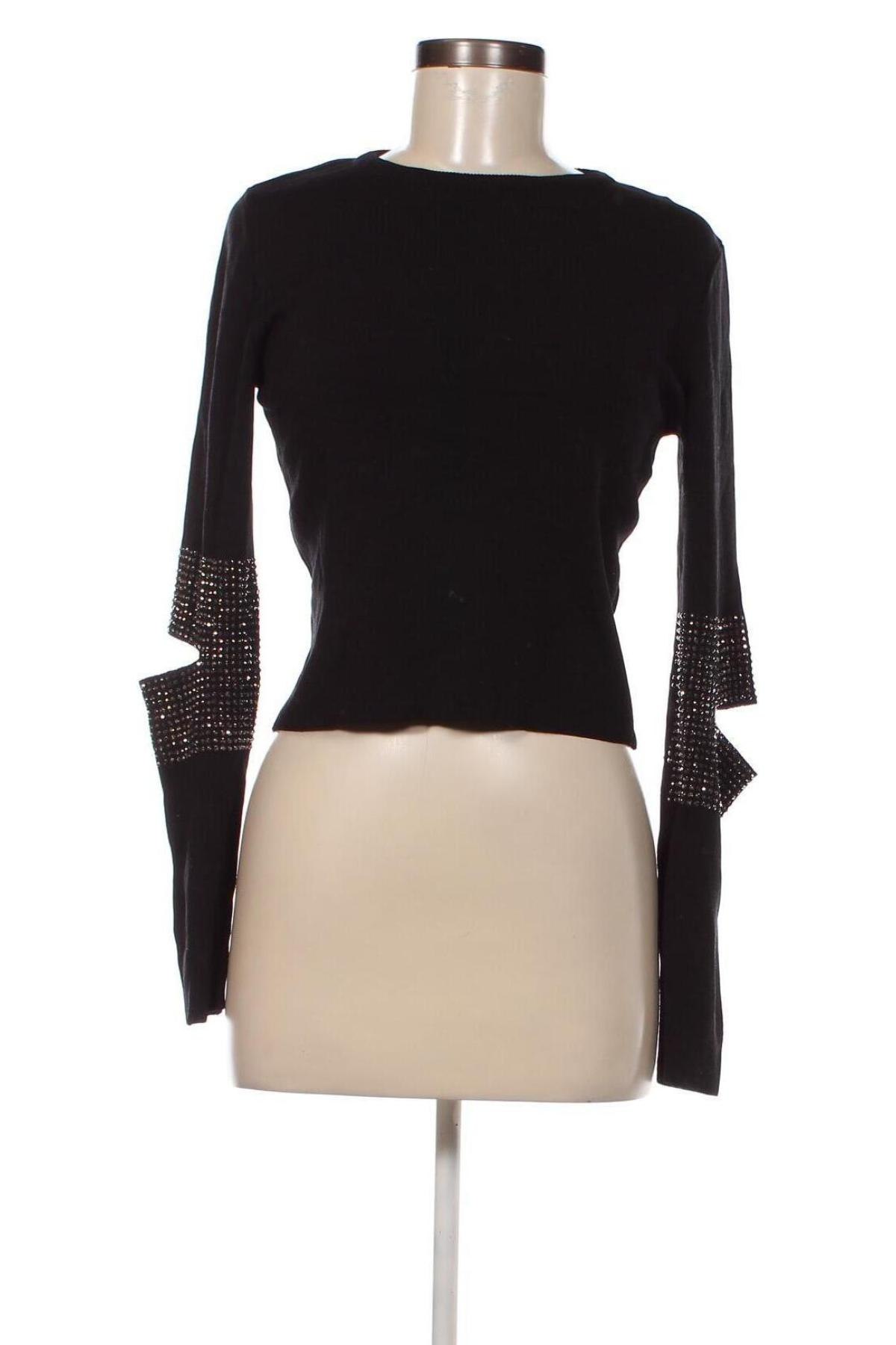 Дамски пуловер Dilvin, Размер S, Цвят Черен, Цена 15,08 лв.