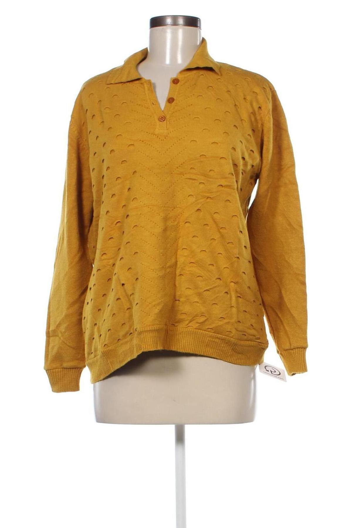Γυναικείο πουλόβερ Evis, Μέγεθος M, Χρώμα Κίτρινο, Τιμή 13,19 €