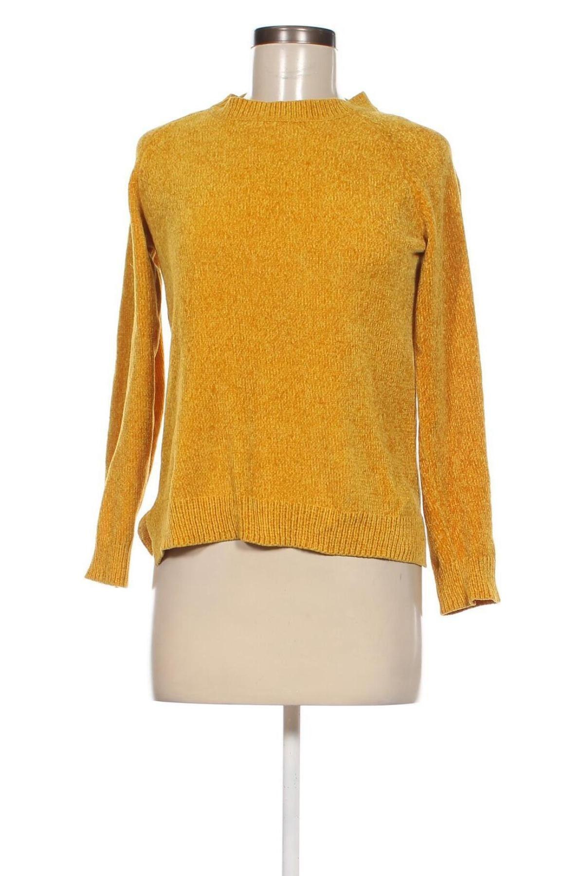 Γυναικείο πουλόβερ F&F, Μέγεθος S, Χρώμα Κίτρινο, Τιμή 9,33 €