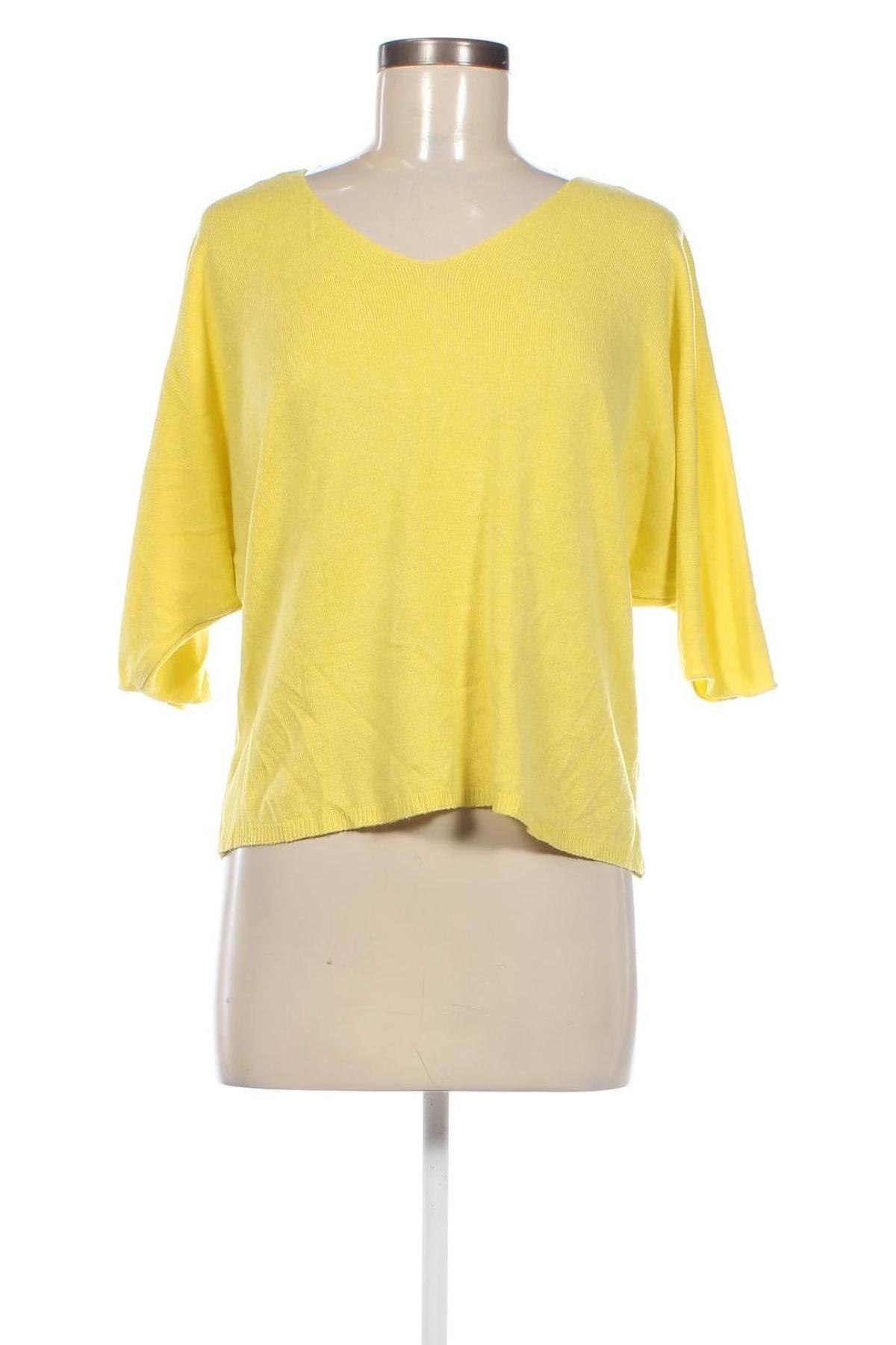 Γυναικείο πουλόβερ FOS Amsterdam, Μέγεθος S, Χρώμα Κίτρινο, Τιμή 6,93 €