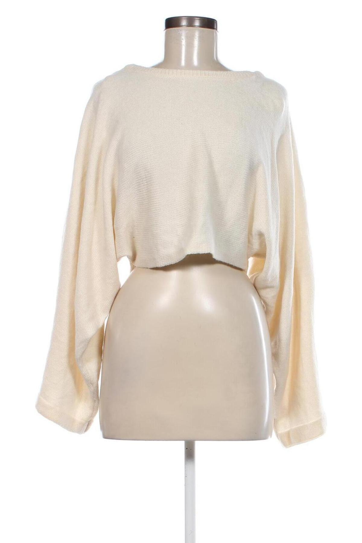 Pulover de femei Favlux, Mărime S, Culoare Ecru, Preț 49,60 Lei