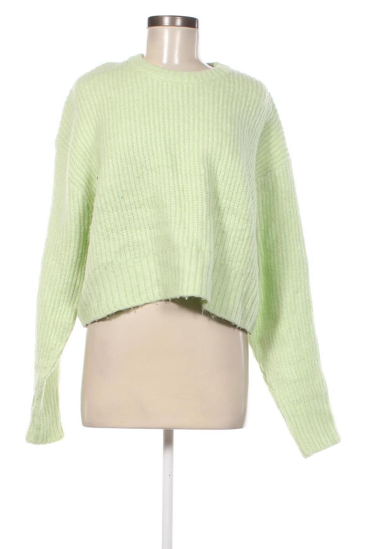 Γυναικείο πουλόβερ Fb Sister, Μέγεθος XL, Χρώμα Πράσινο, Τιμή 11,66 €