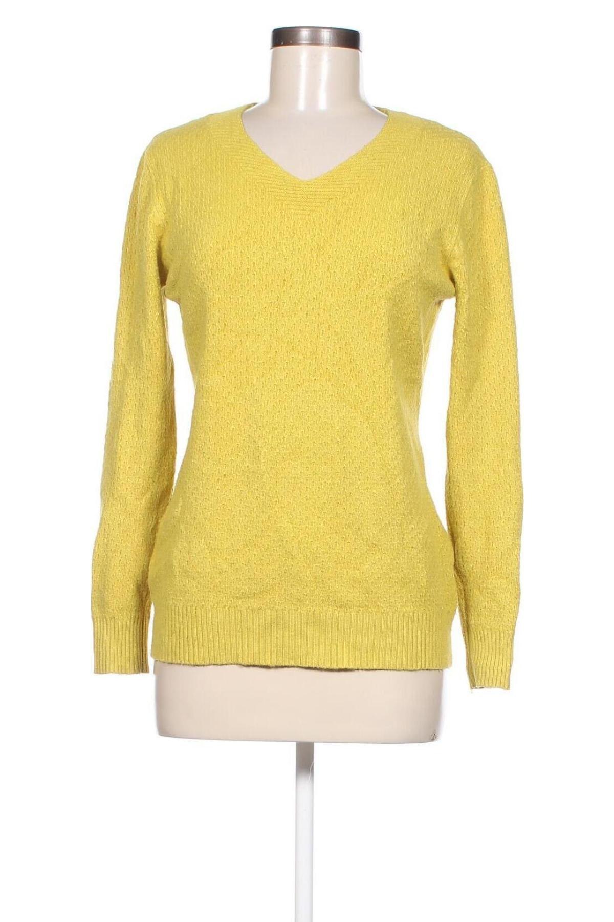 Дамски пуловер Florance, Размер M, Цвят Жълт, Цена 19,80 лв.