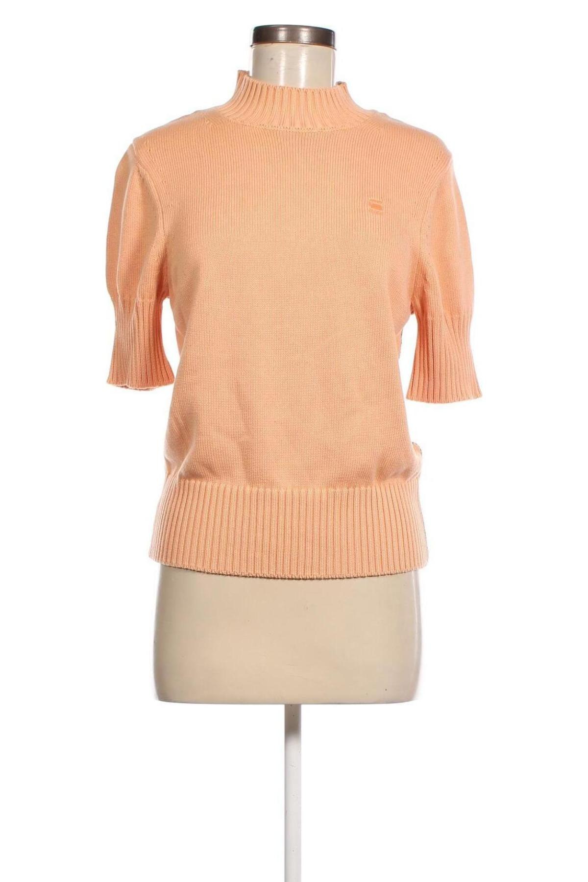 Дамски пуловер G-Star Raw, Размер S, Цвят Оранжев, Цена 104,65 лв.