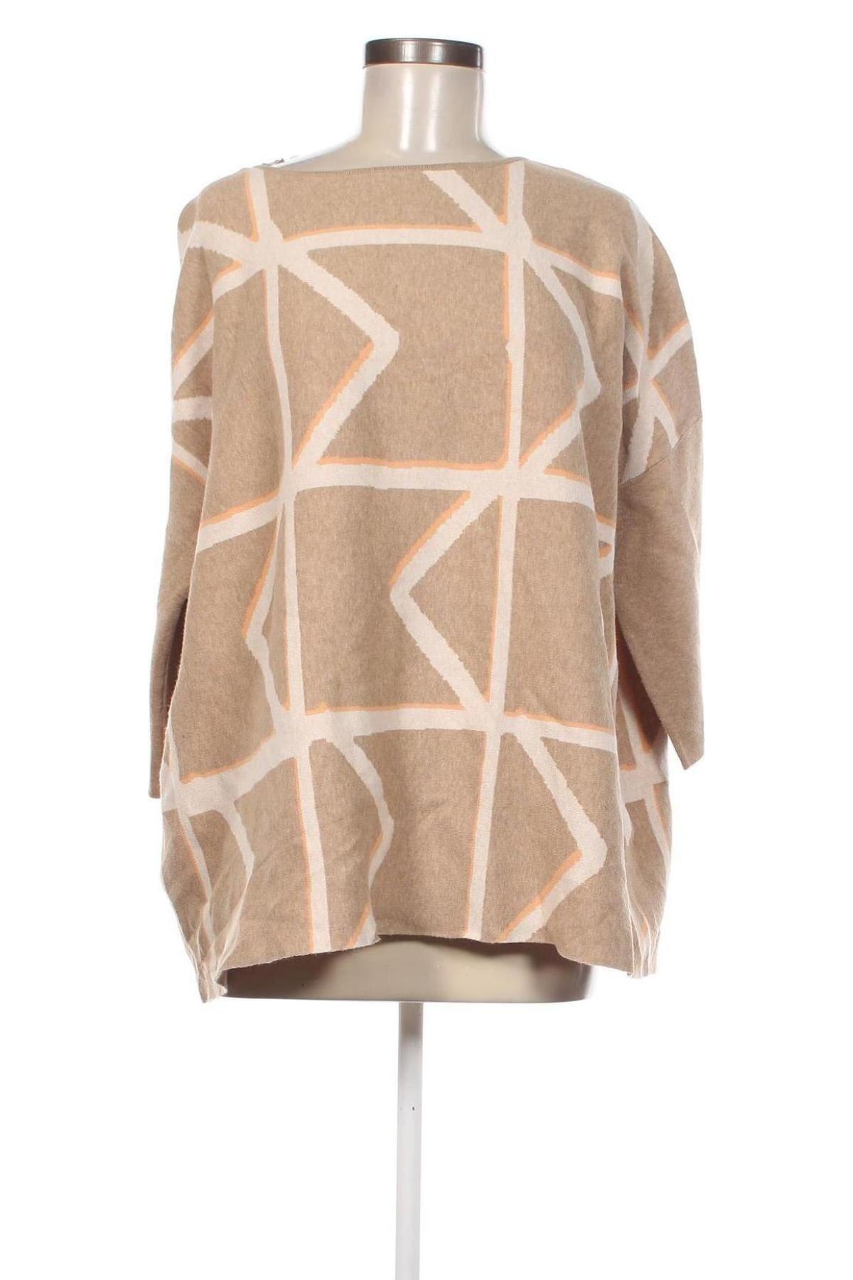 Дамски пуловер Gerry Weber, Размер L, Цвят Бежов, Цена 43,40 лв.