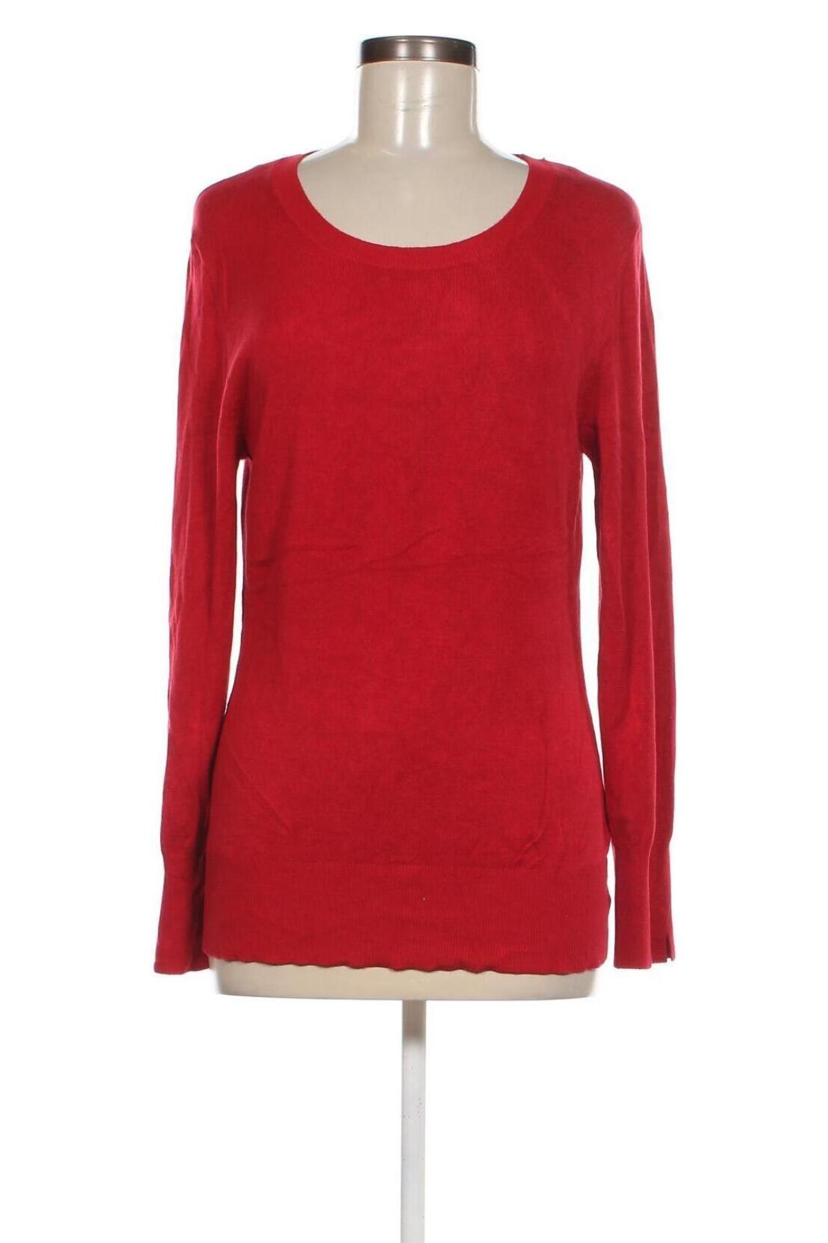 Дамски пуловер Gina, Размер L, Цвят Червен, Цена 15,95 лв.