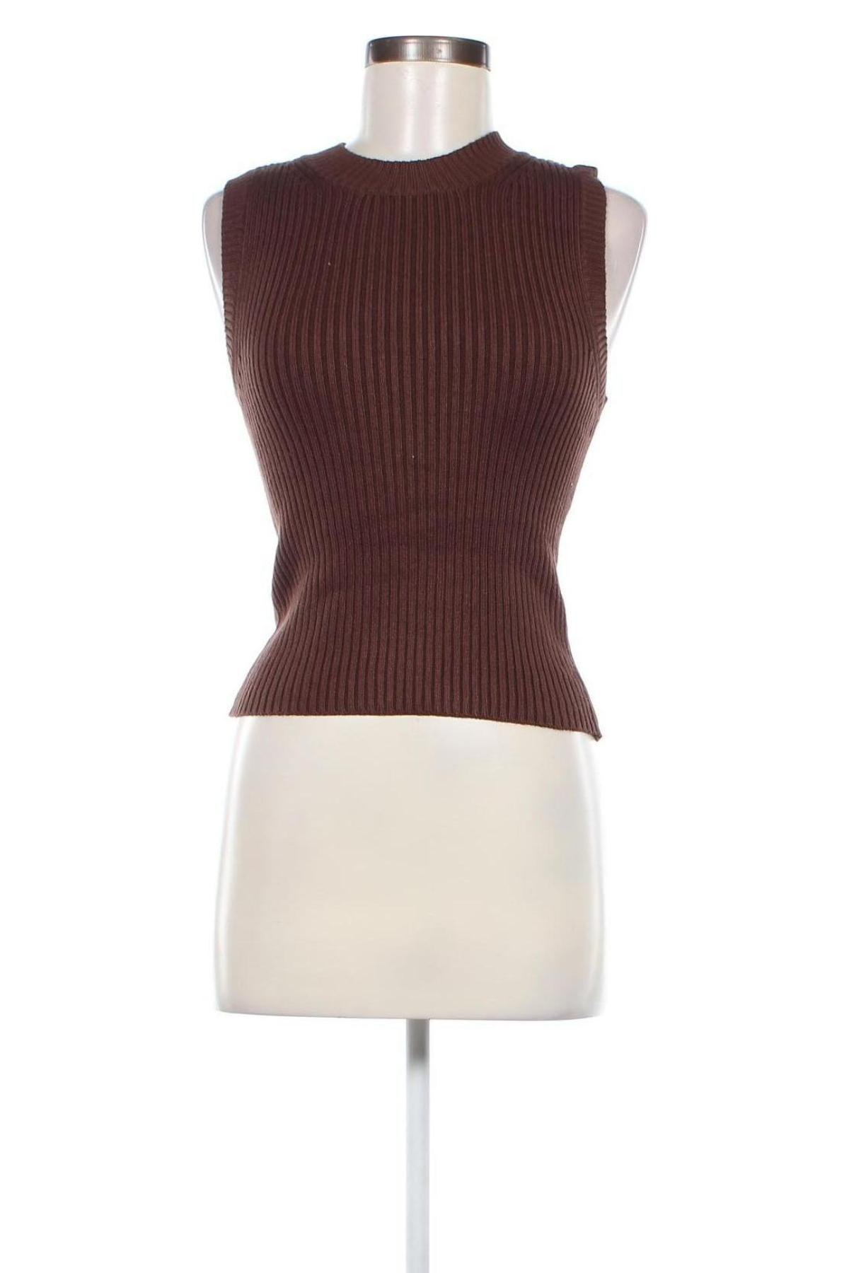Γυναικείο πουλόβερ Gina Tricot, Μέγεθος XS, Χρώμα Καφέ, Τιμή 5,85 €