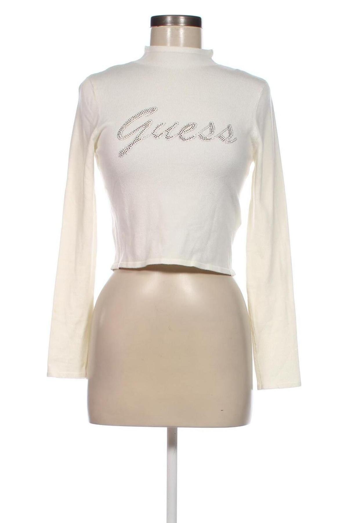 Γυναικείο πουλόβερ Guess, Μέγεθος M, Χρώμα Λευκό, Τιμή 56,29 €