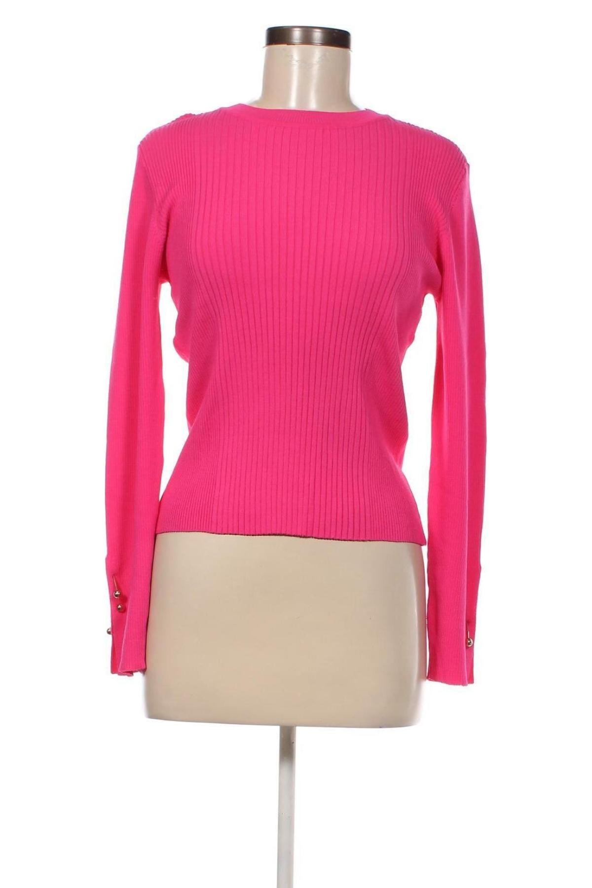 Дамски пуловер Guess, Размер L, Цвят Розов, Цена 85,80 лв.
