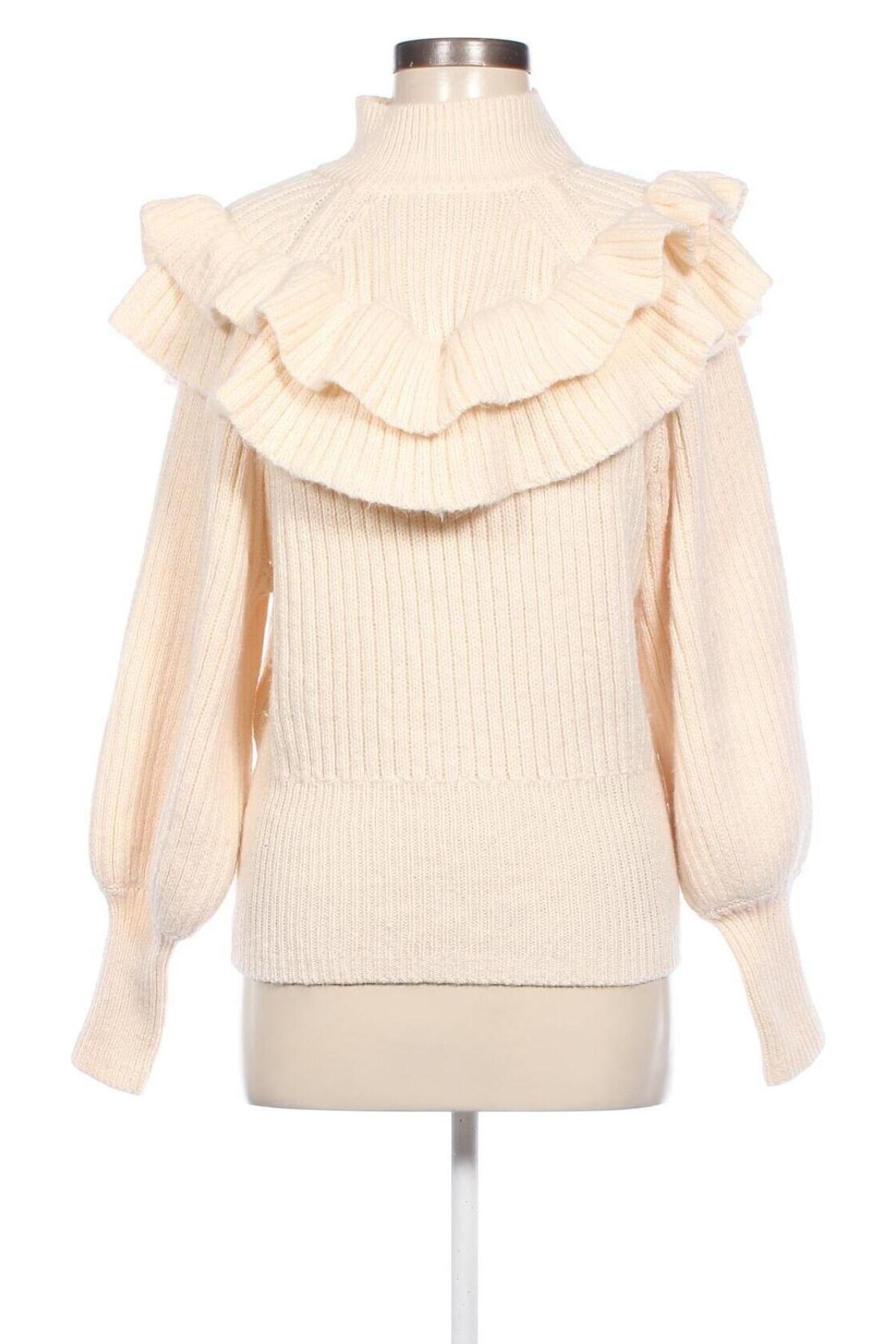 Pulover de femei H&M, Mărime XS, Culoare Ecru, Preț 52,46 Lei