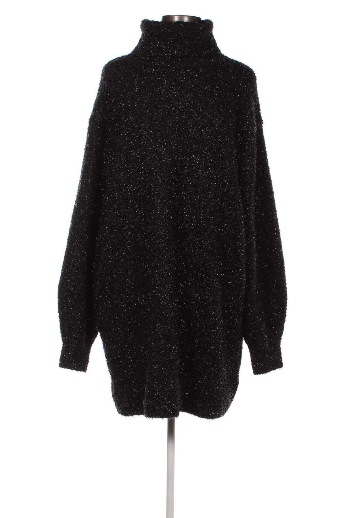 Дамски пуловер H&M, Размер L, Цвят Черен, Цена 15,08 лв.