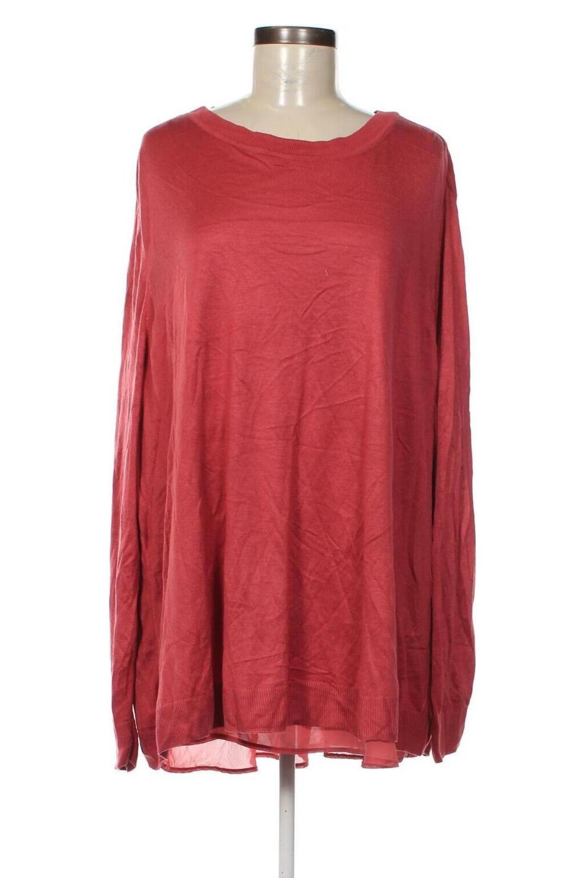 Pulover de femei H&M, Mărime 3XL, Culoare Roșu, Preț 71,54 Lei