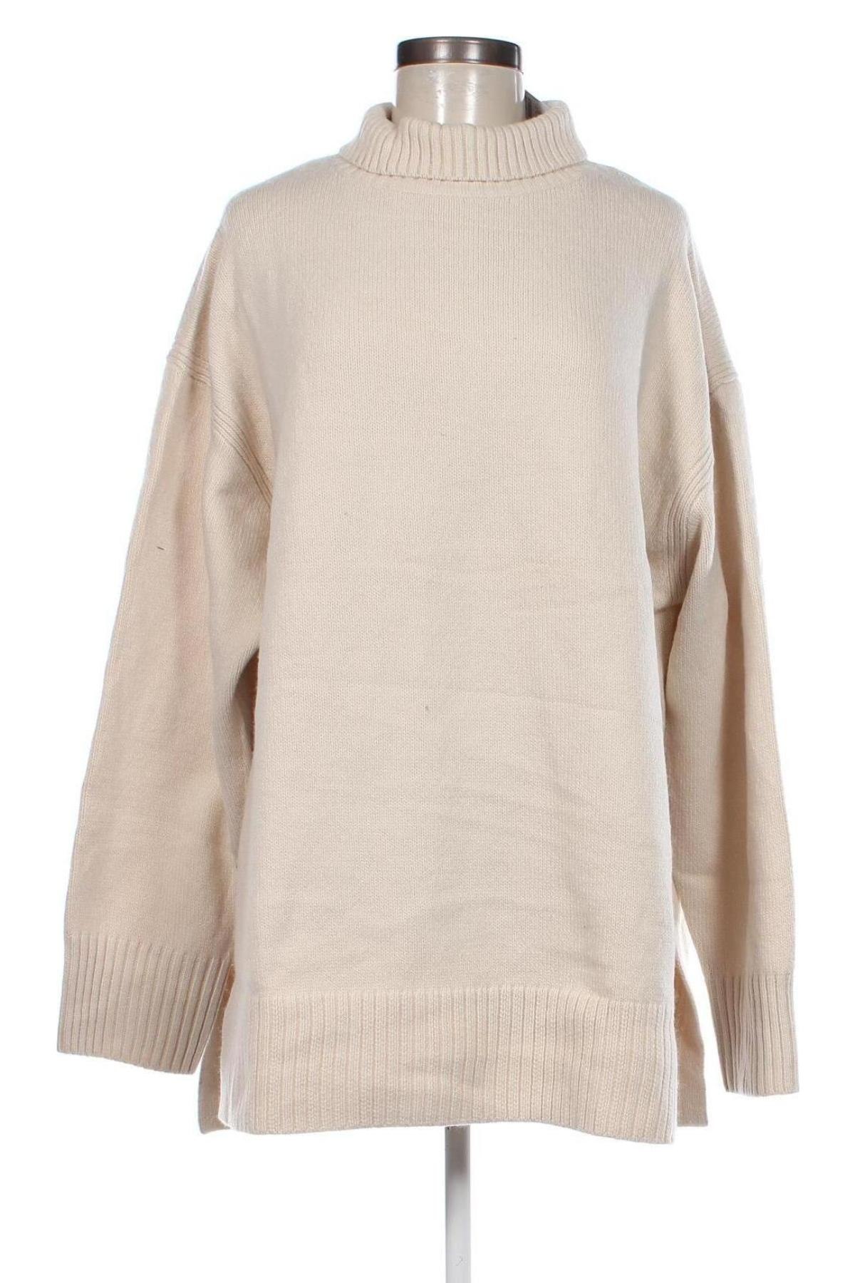 Дамски пуловер H&M, Размер L, Цвят Екрю, Цена 15,08 лв.