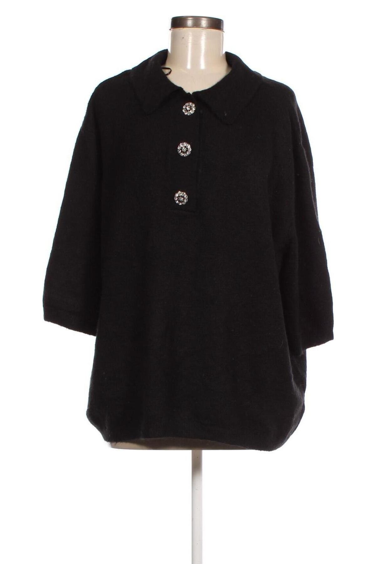Дамски пуловер H&M, Размер XL, Цвят Черен, Цена 17,98 лв.