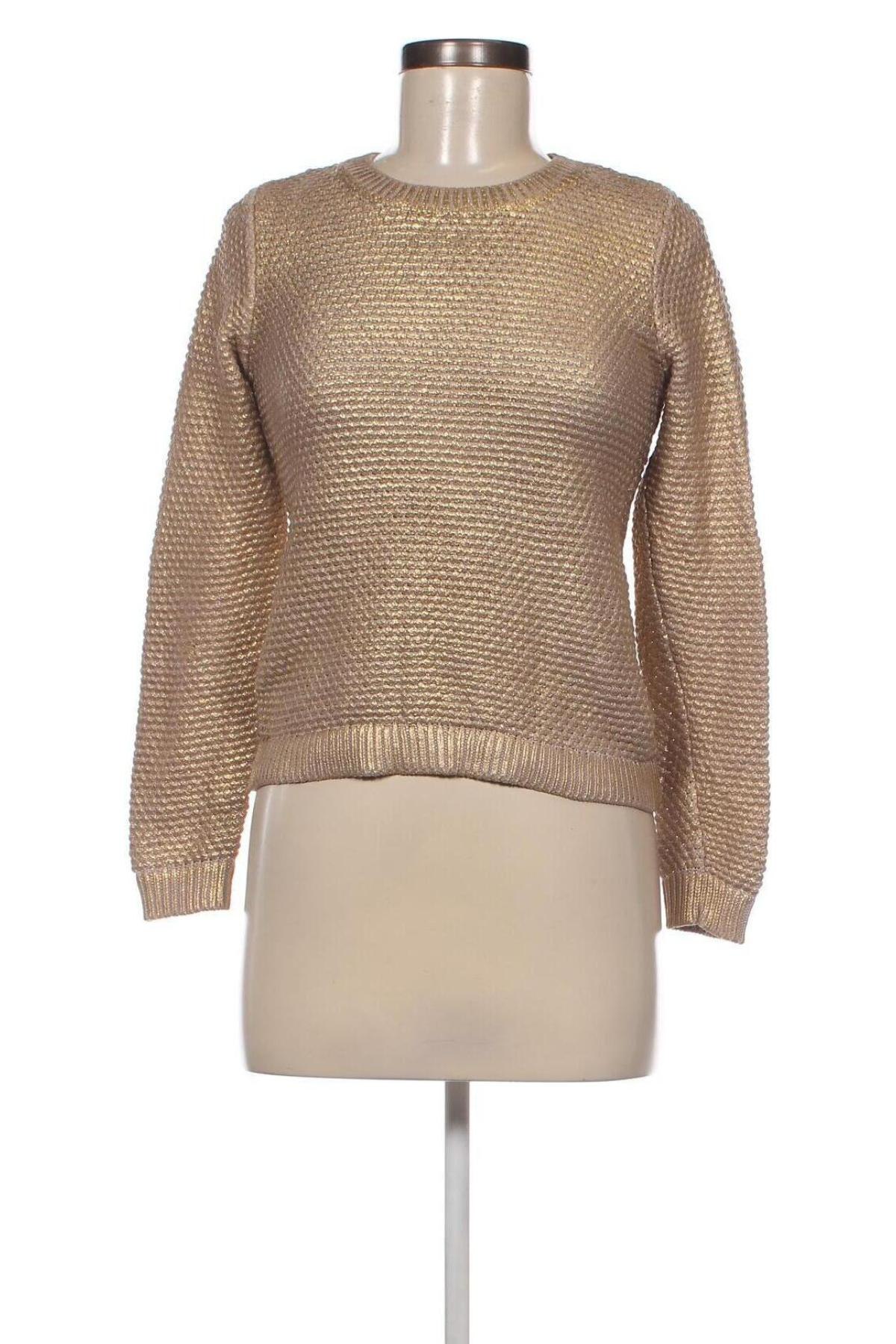 Pulover de femei H&M, Mărime S, Culoare Auriu, Preț 44,61 Lei