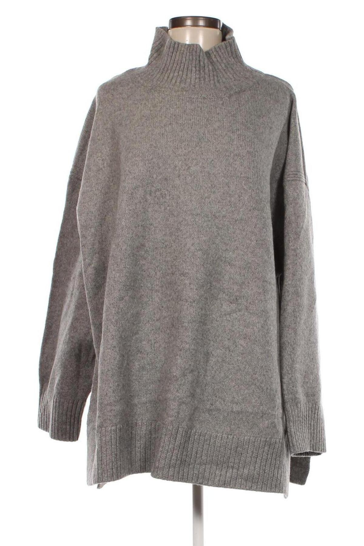 Pulover de femei H&M, Mărime XL, Culoare Gri, Preț 62,00 Lei
