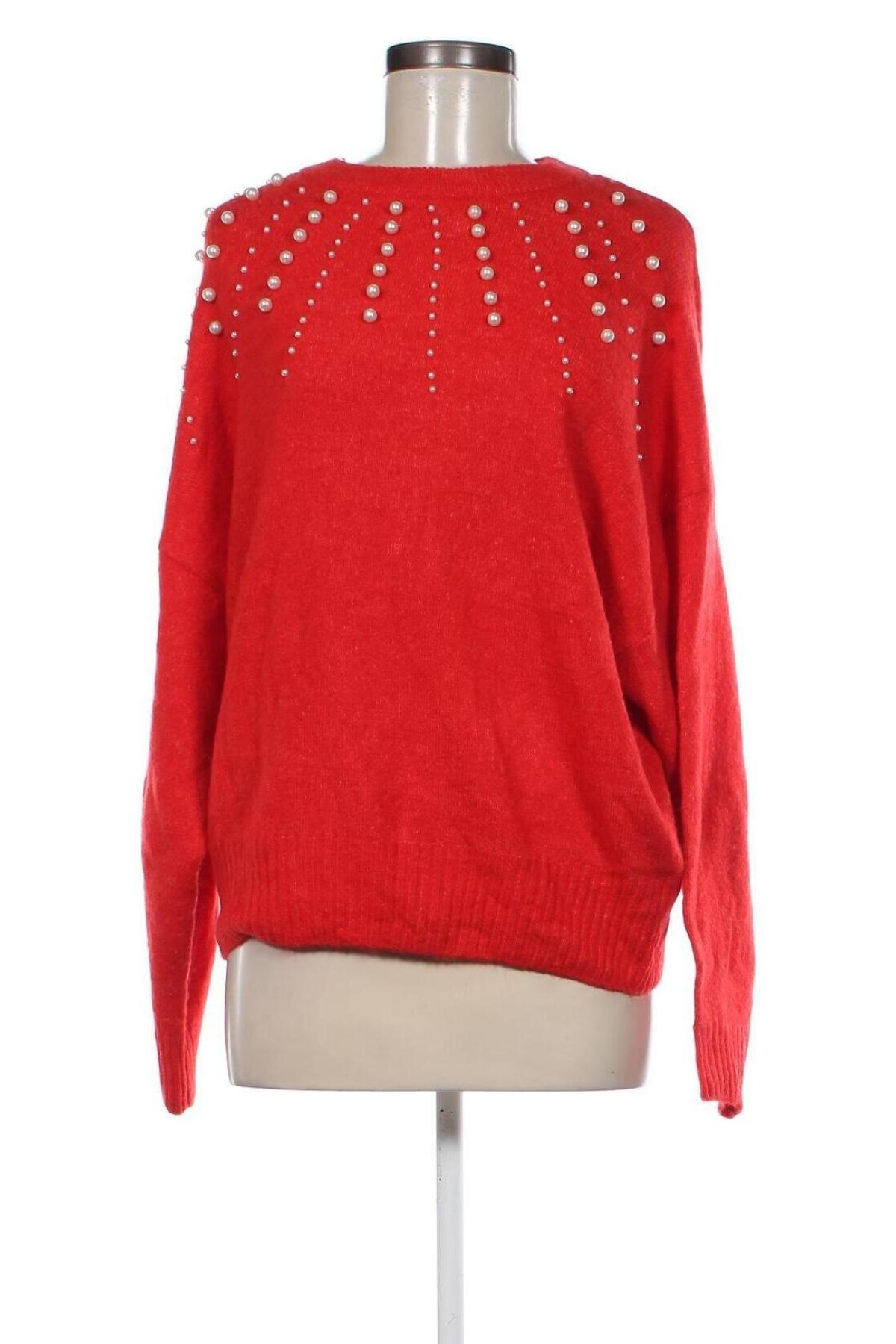 Γυναικείο πουλόβερ H&M, Μέγεθος L, Χρώμα Κόκκινο, Τιμή 9,87 €
