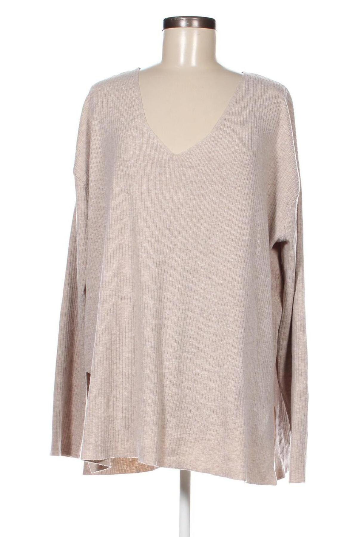 Γυναικείο πουλόβερ H&M, Μέγεθος XL, Χρώμα  Μπέζ, Τιμή 11,66 €