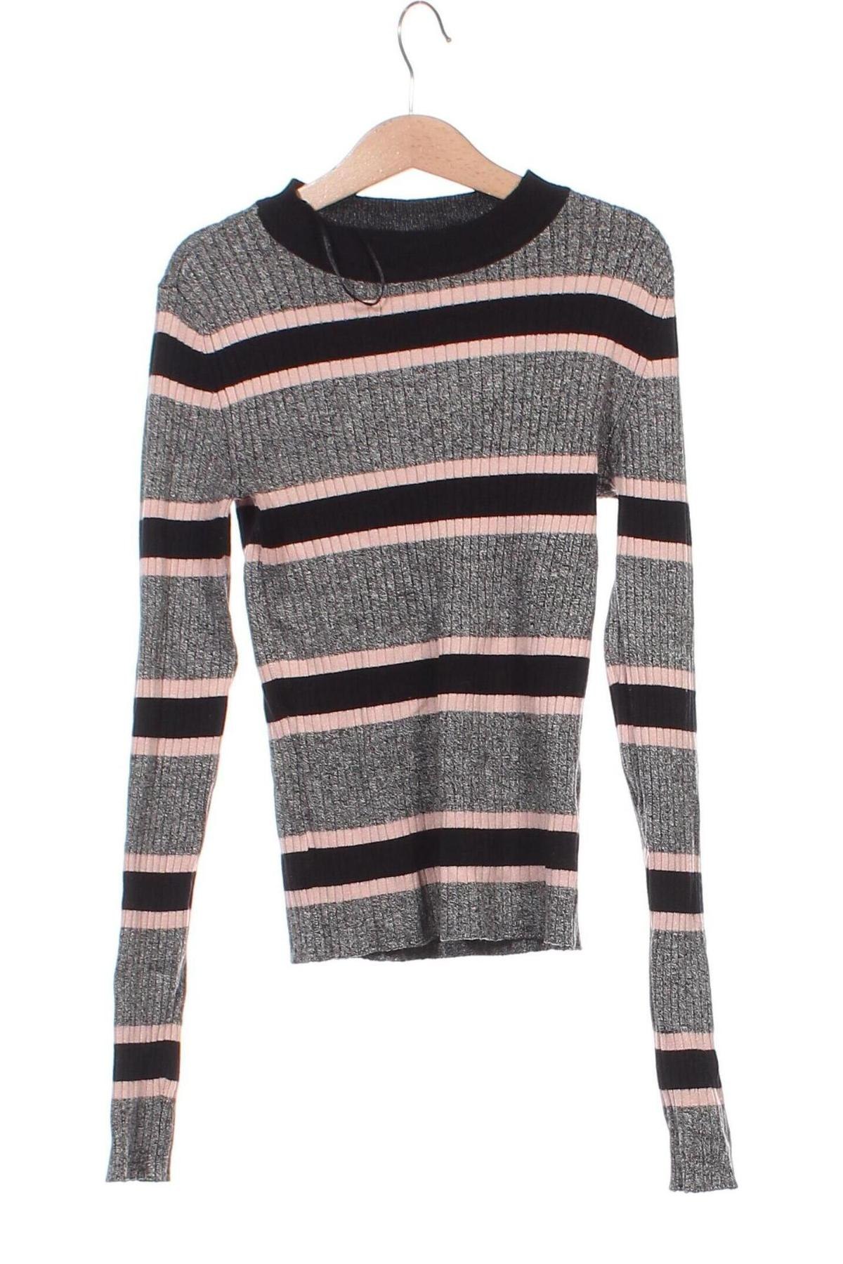 Дамски пуловер H&M Divided, Размер XS, Цвят Многоцветен, Цена 16,53 лв.