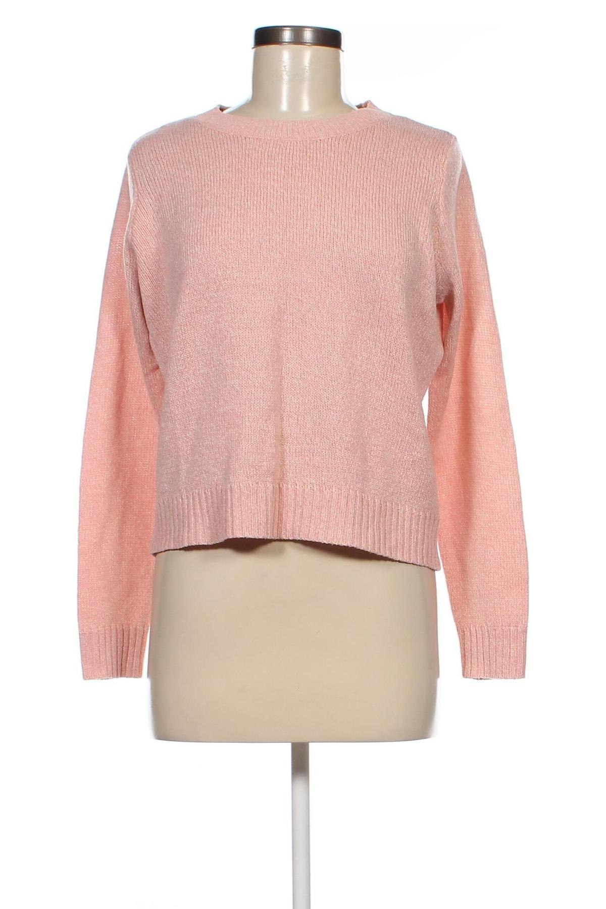 Дамски пуловер H&M Divided, Размер S, Цвят Розов, Цена 16,53 лв.