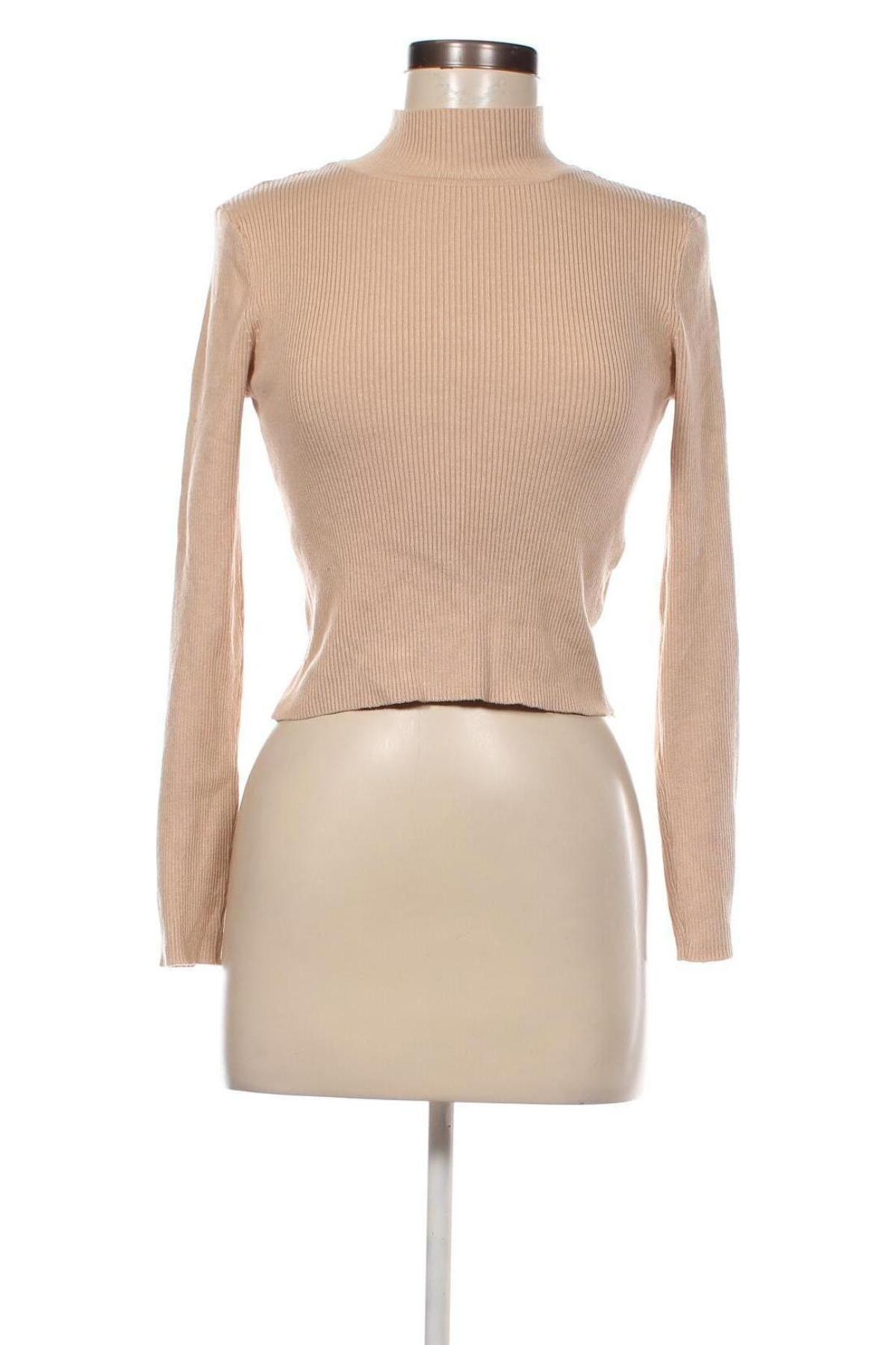 Γυναικείο πουλόβερ H&M Divided, Μέγεθος M, Χρώμα  Μπέζ, Τιμή 9,87 €