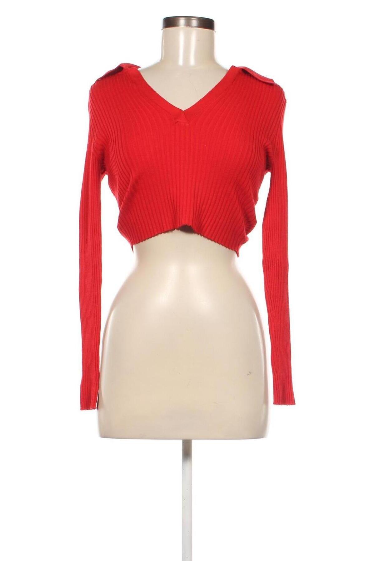 Damenpullover H&M Divided, Größe S, Farbe Rot, Preis 7,12 €