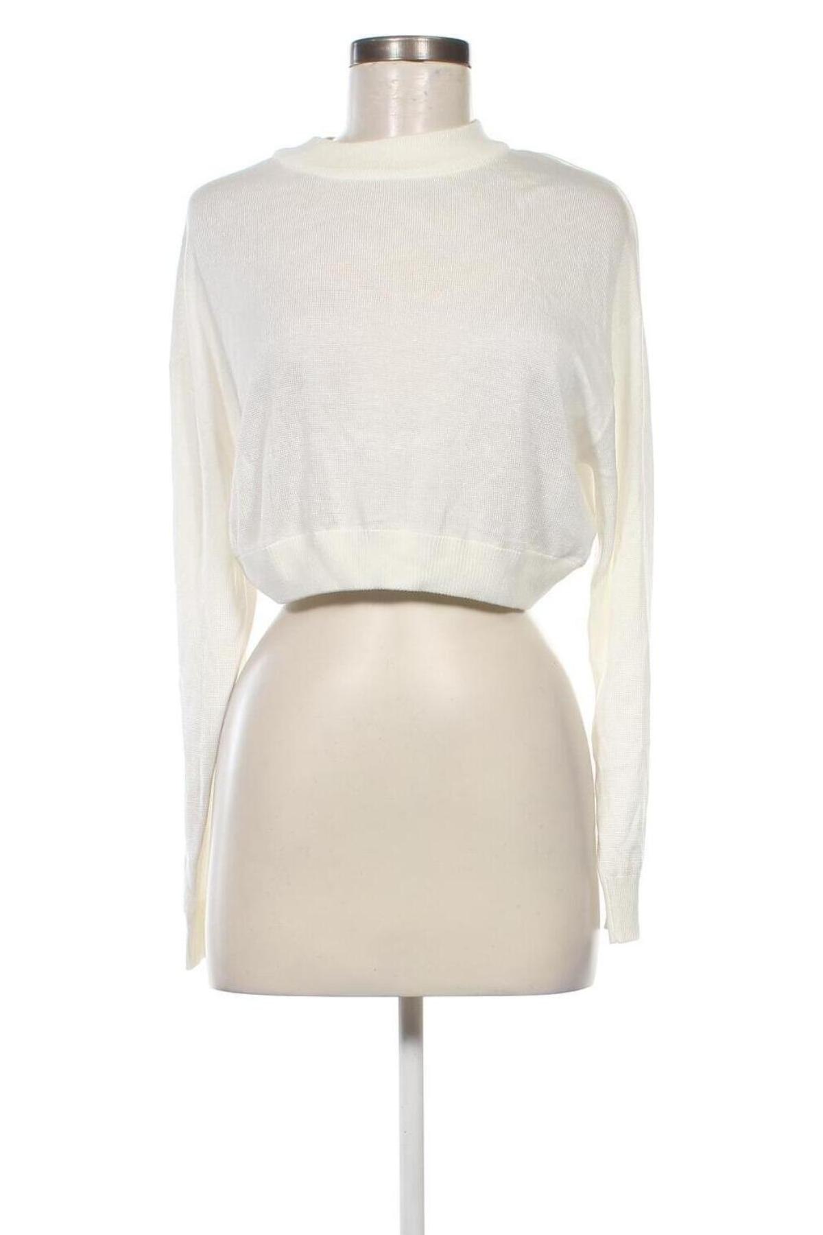 Γυναικείο πουλόβερ H&M Divided, Μέγεθος S, Χρώμα Λευκό, Τιμή 15,64 €