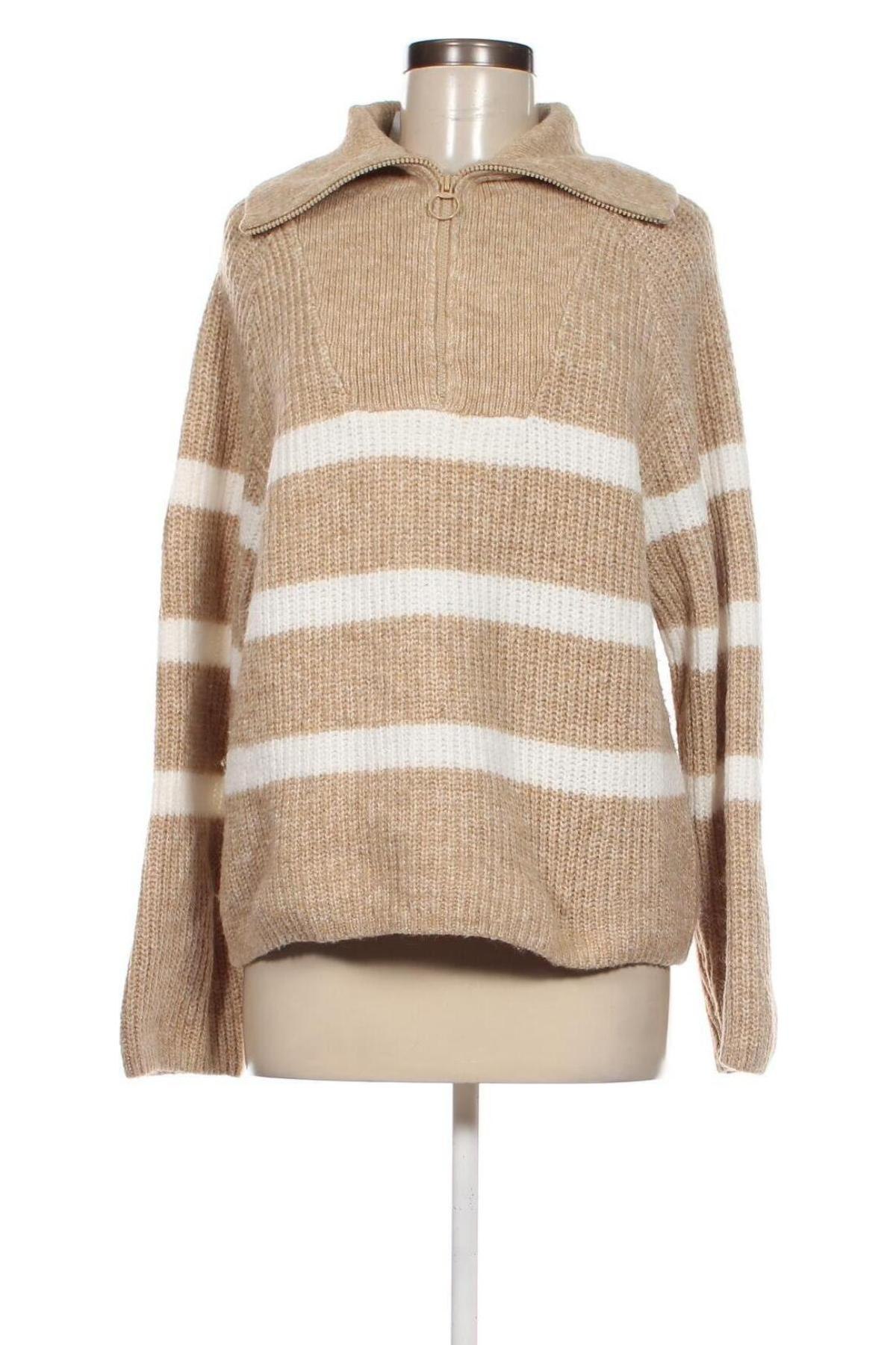 Γυναικείο πουλόβερ H&M Divided, Μέγεθος S, Χρώμα  Μπέζ, Τιμή 9,33 €