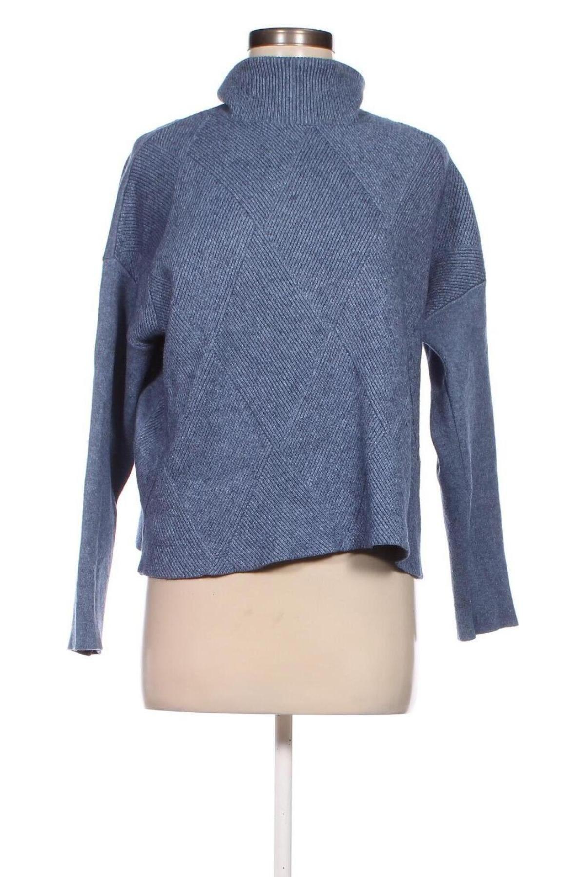 Дамски пуловер H2O Italia, Размер L, Цвят Син, Цена 16,64 лв.