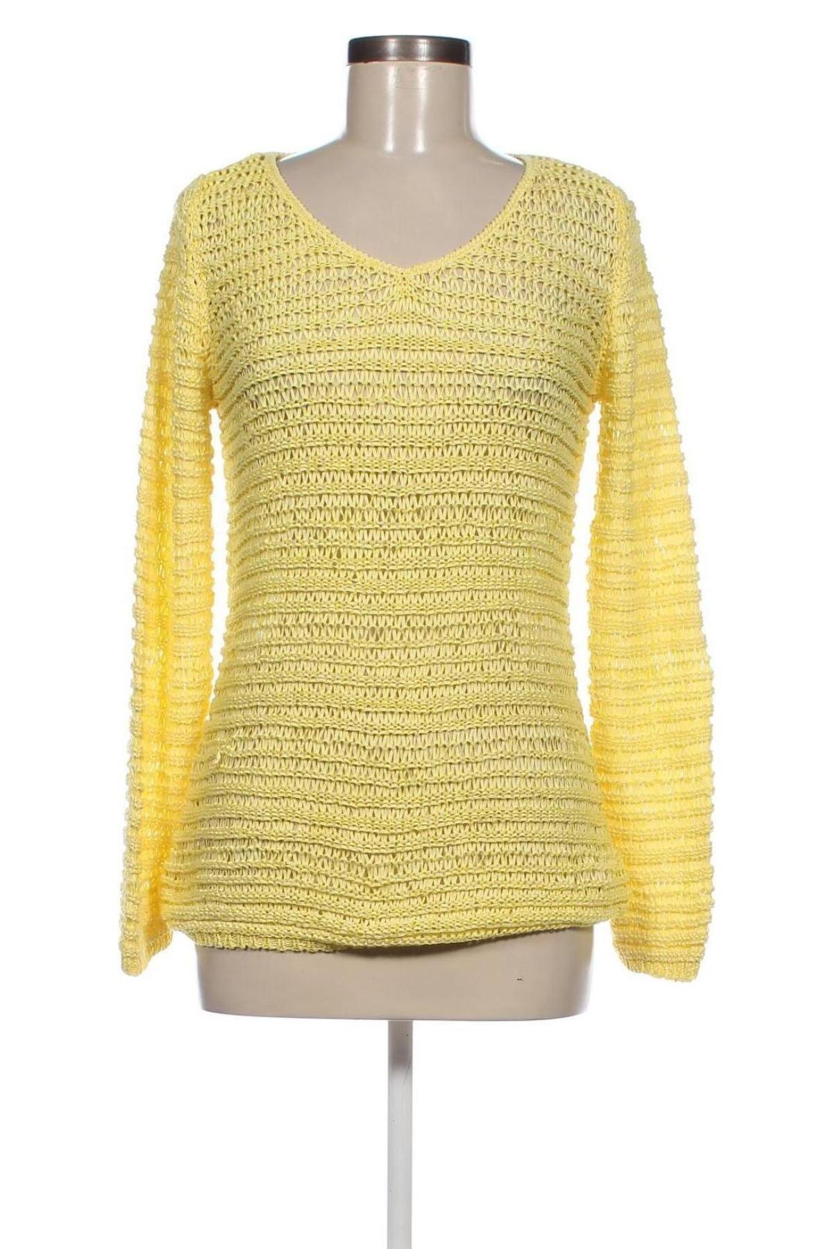 Γυναικείο πουλόβερ HERZ, Μέγεθος S, Χρώμα Κίτρινο, Τιμή 6,93 €